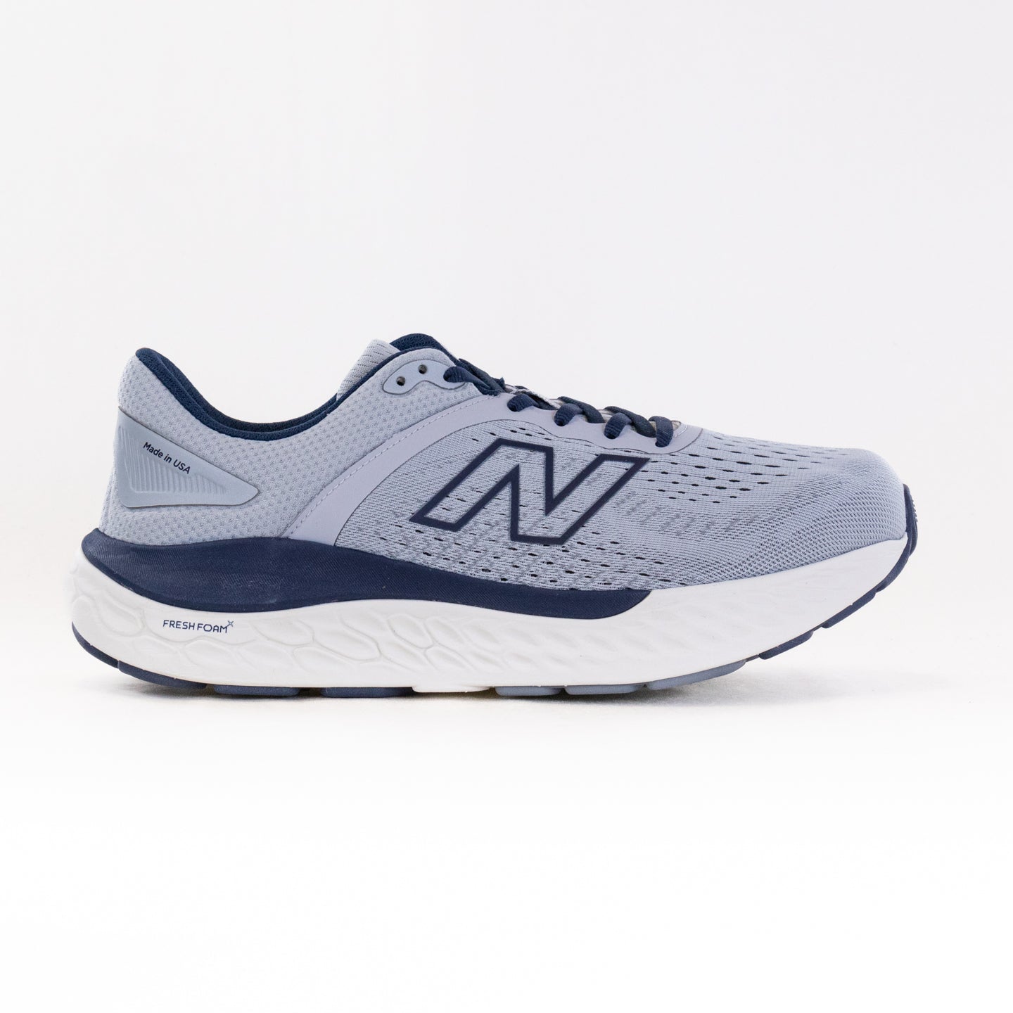 Men's New Balance 1540V4 in Aluminum Grey and Navy - Comfortable Daily Shoes