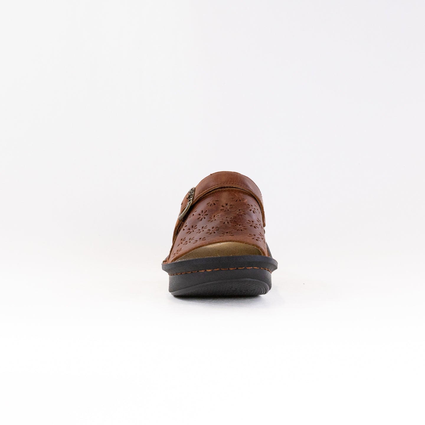 Women's Alegria Klover Sandals in Burnished Tawny Leather