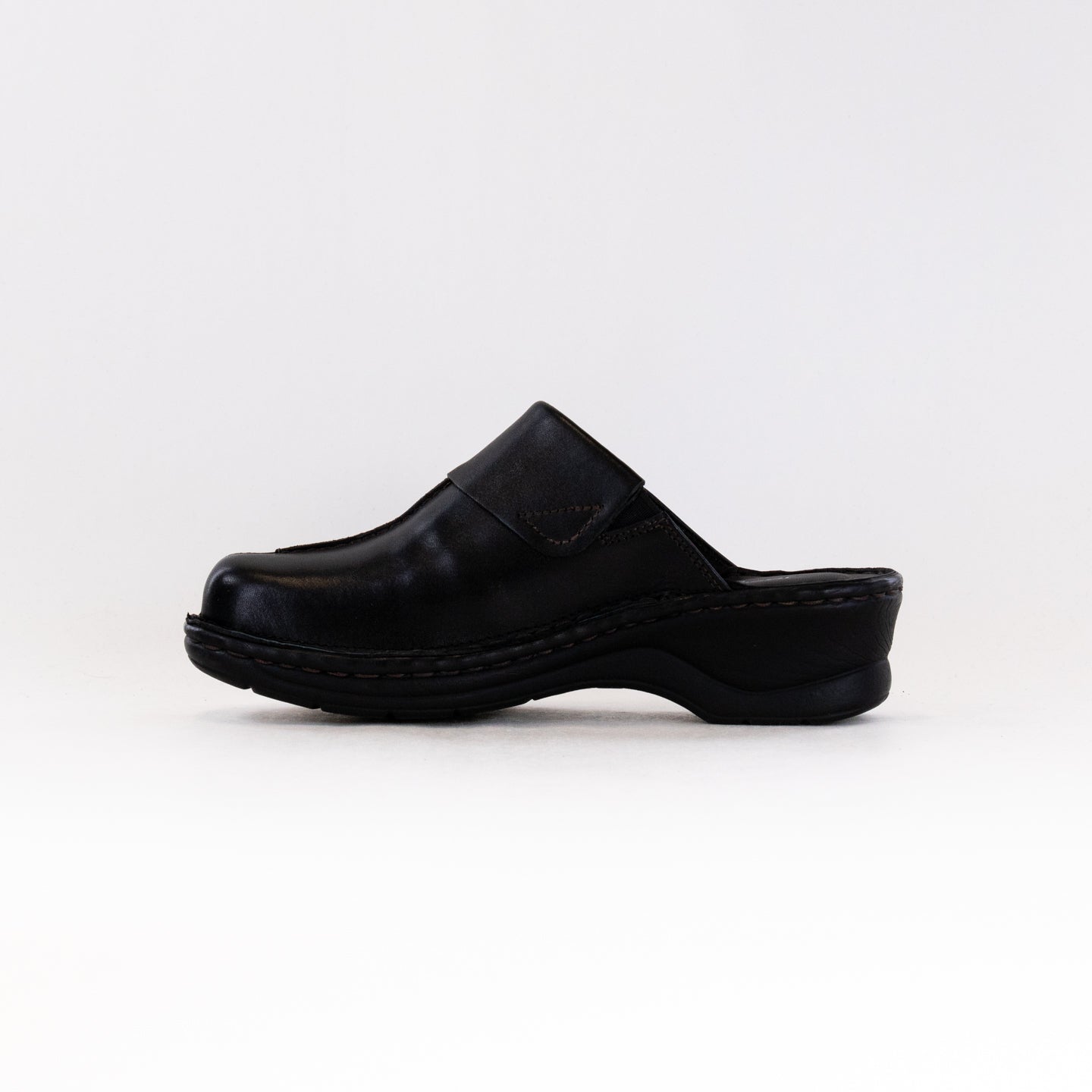 Josef Seibel Women's Black Carole Clogs - Comfortable All-Day Wear