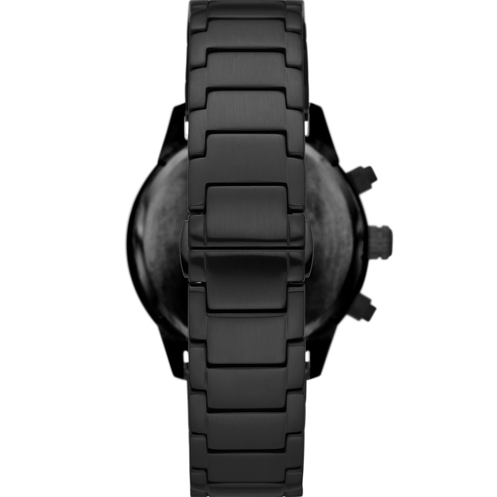 Emporio Armani AR11472 Mario Men's Black Matte Stainless Steel Watch