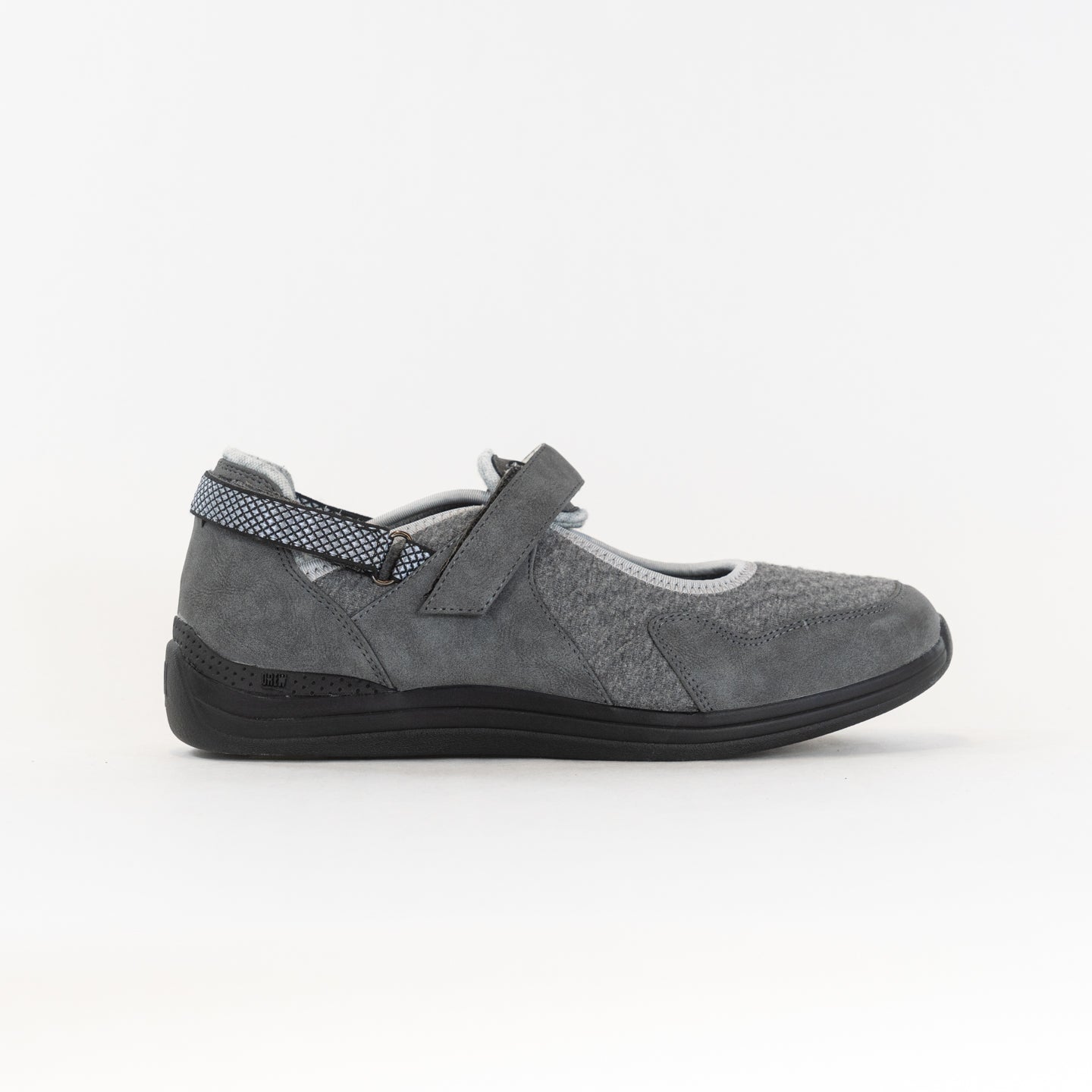 Women's Grey Mesh Combo Drew Buttercup Orthopedic Shoes