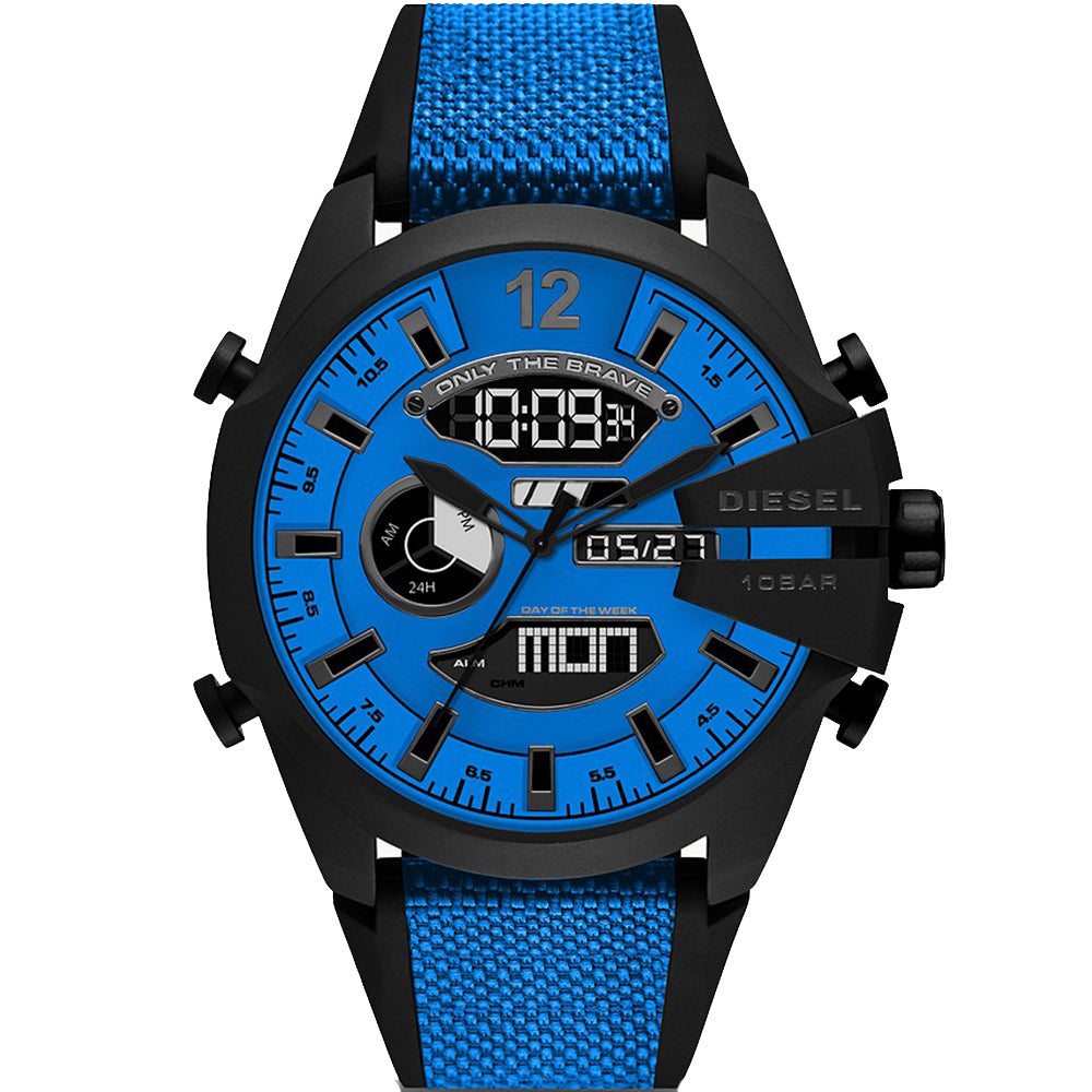 Diesel's Stunning Blue Mega Chief Watch DZ4550