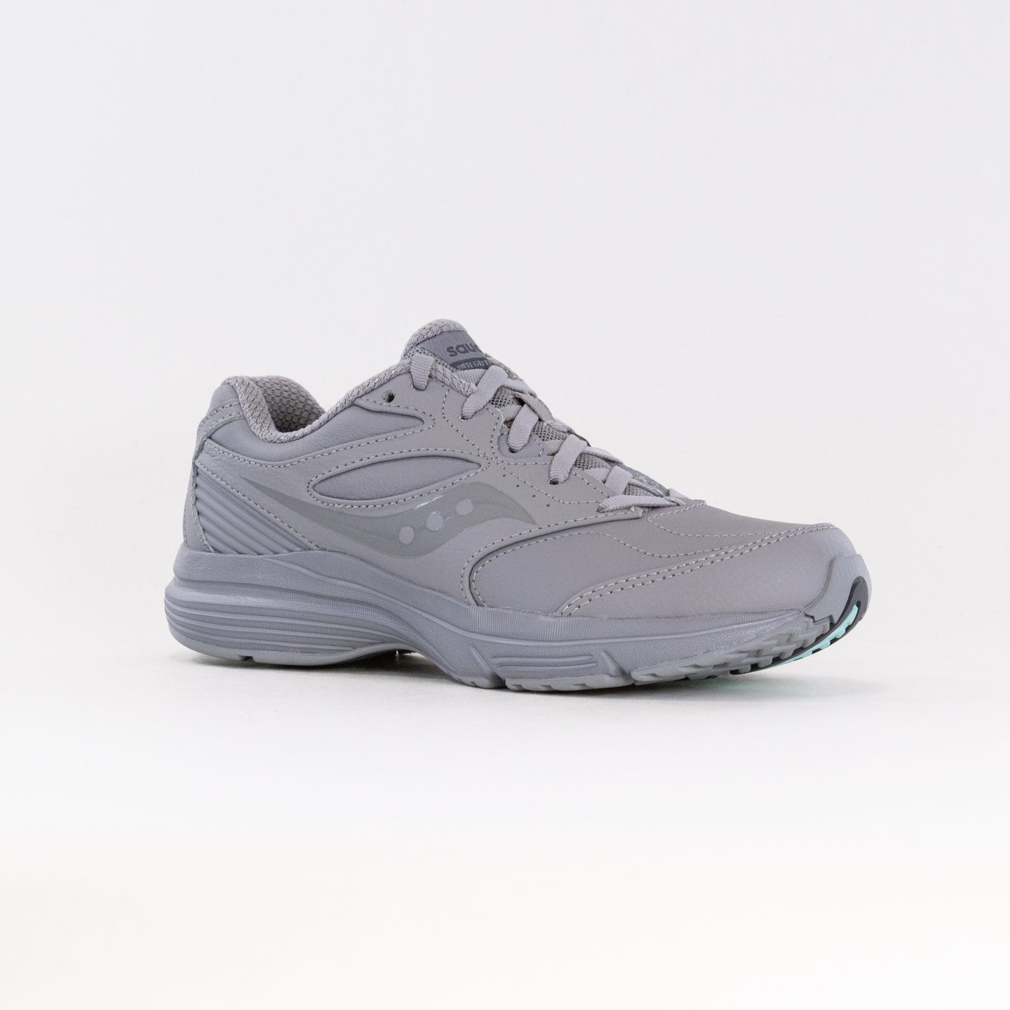 Saucony Women's Wide Grey Integrity Walker V3 Walking Shoes