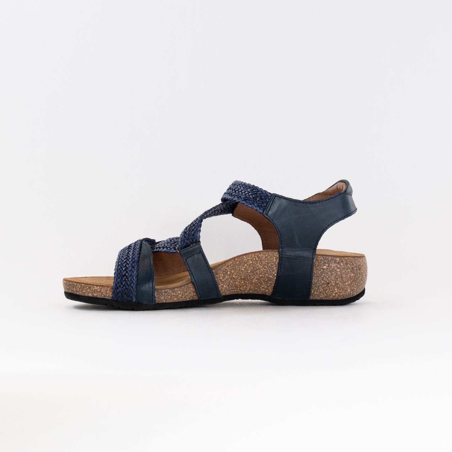 Navy Women's Taos Trulie Leather Sandals