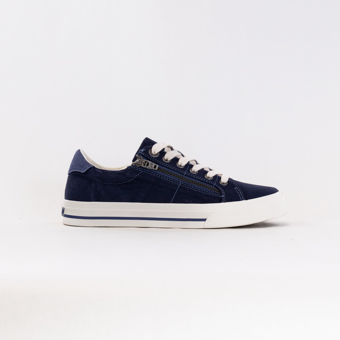 Stylish Women's Taos Z Soul Canvas Sneakers in Navy/Indigo