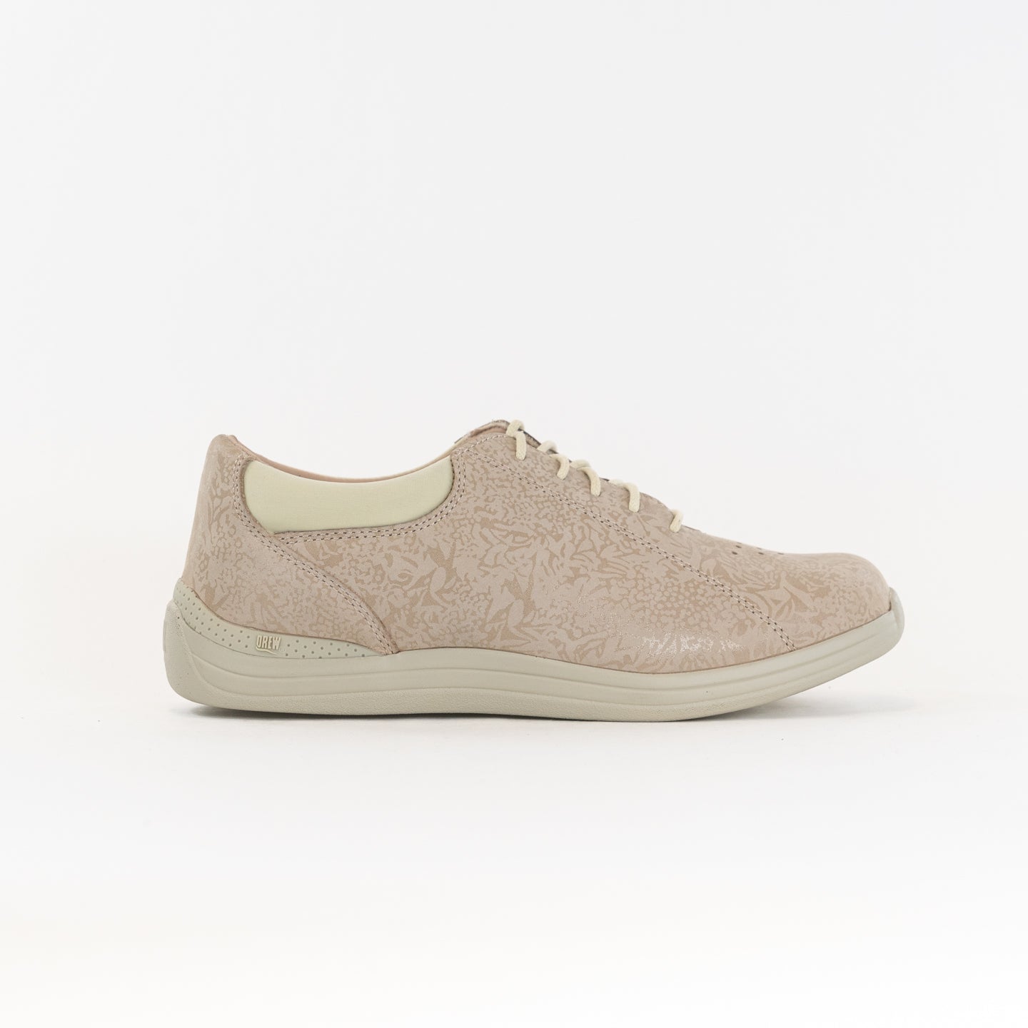 Bone Foil Metallic Drew Tulip Women's Therapeutic Shoes