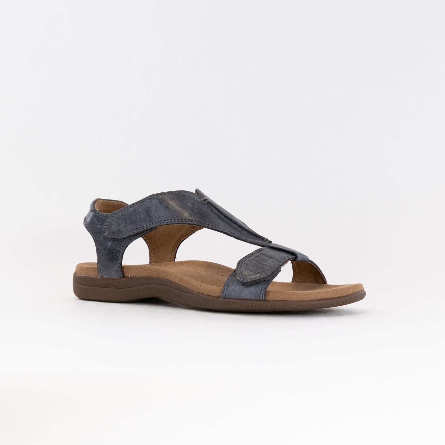 Taos Women's Steel Premium Leather Shield Strap Sandals