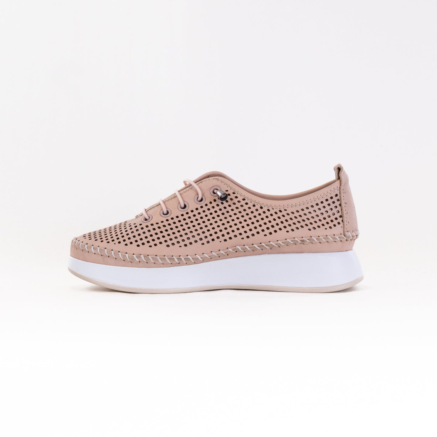 Spring Step Women's Eastwood Breathable Lace - Up Blush - Colored Casual Shoes