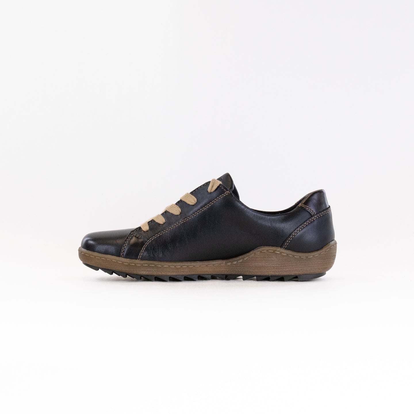 Black Women's Remonte Liv 40 Lace - up Leather Shoes