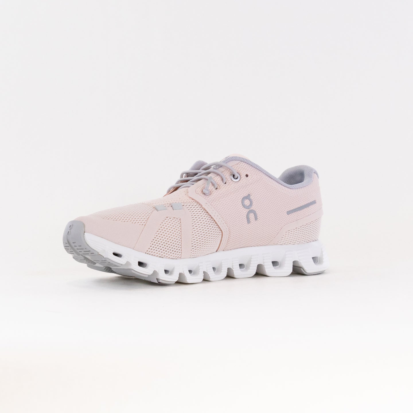 On Women's Cloud 5 Running Shoes - Shell/White Colorway