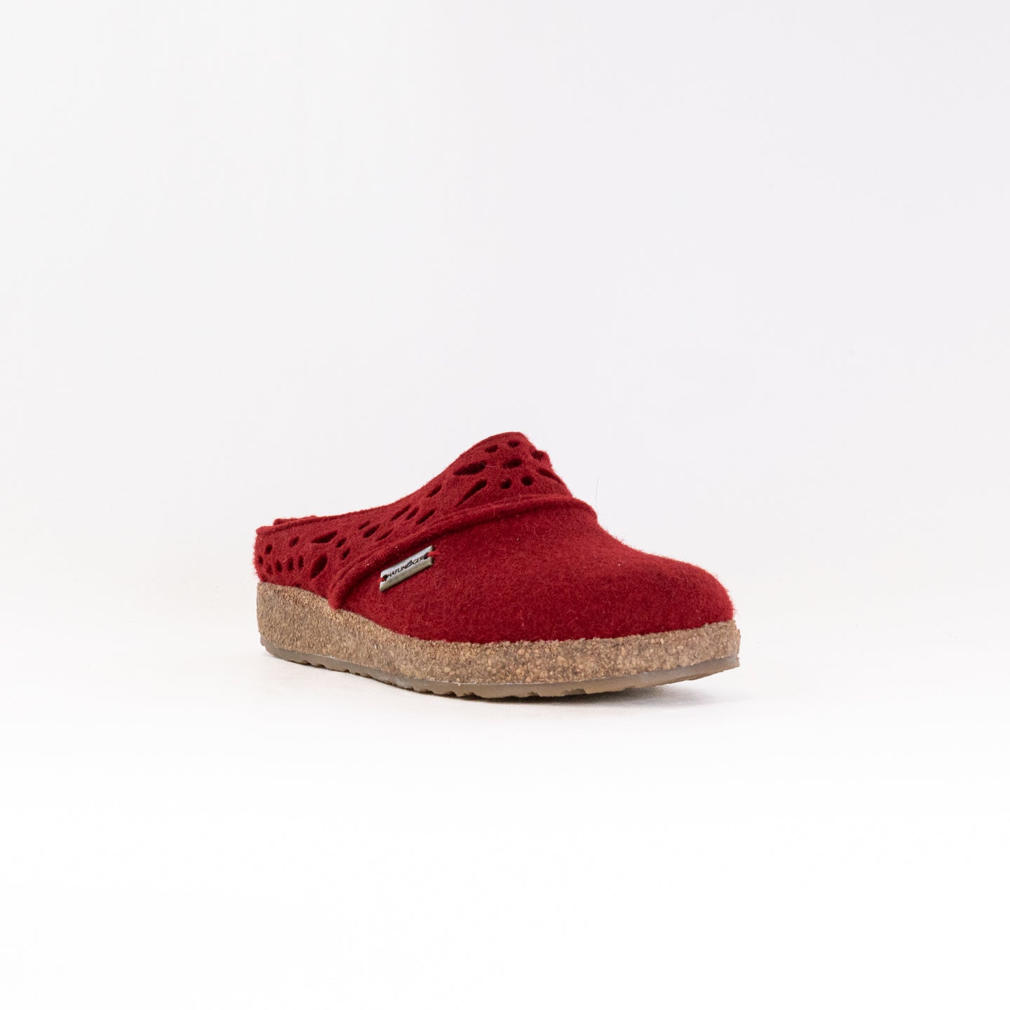 Haflinger Women's Lacey Clogs in Chili Color - Premium Comfort and Style