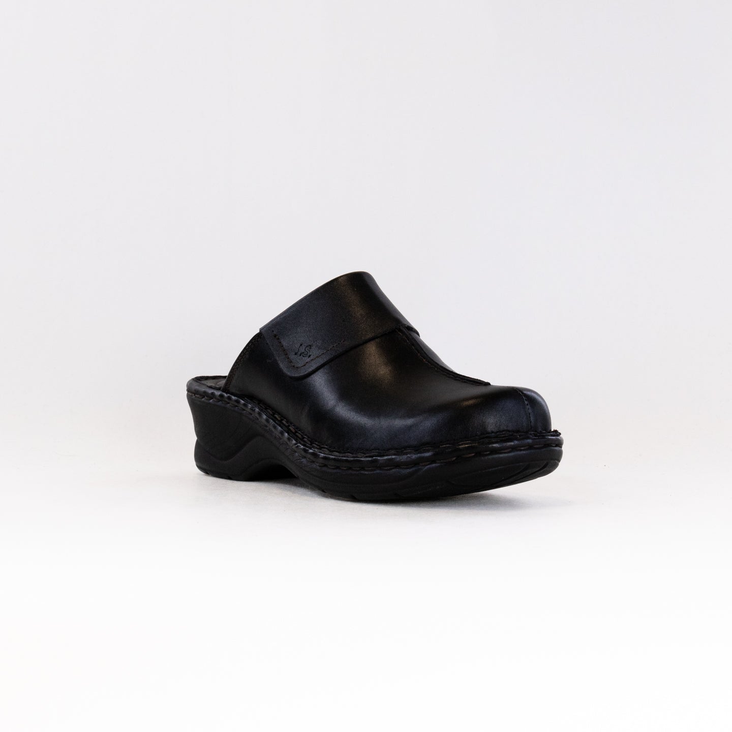 Josef Seibel Women's Black Carole Clogs - Comfortable All-Day Wear