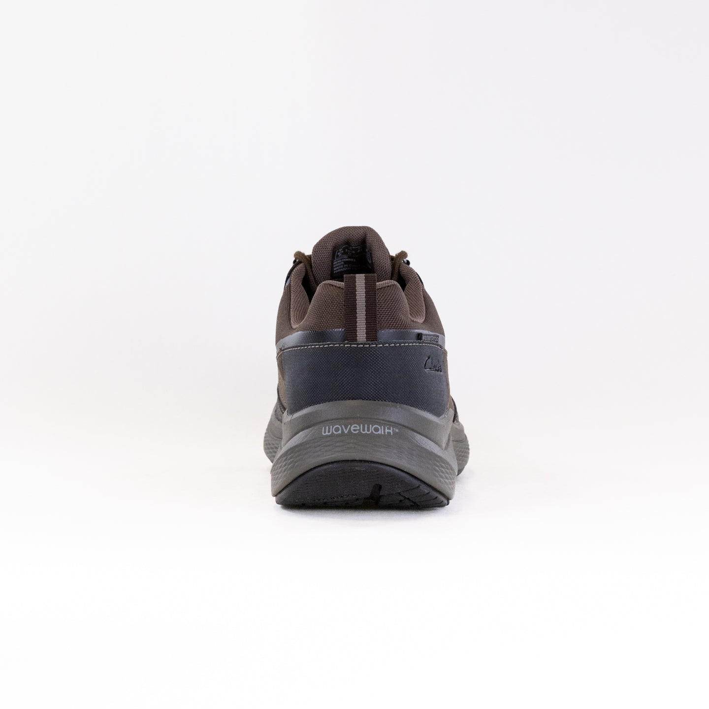 Men's Clarks Wave 2.0 Vibe - Stylish Dark Brown Walking Shoes