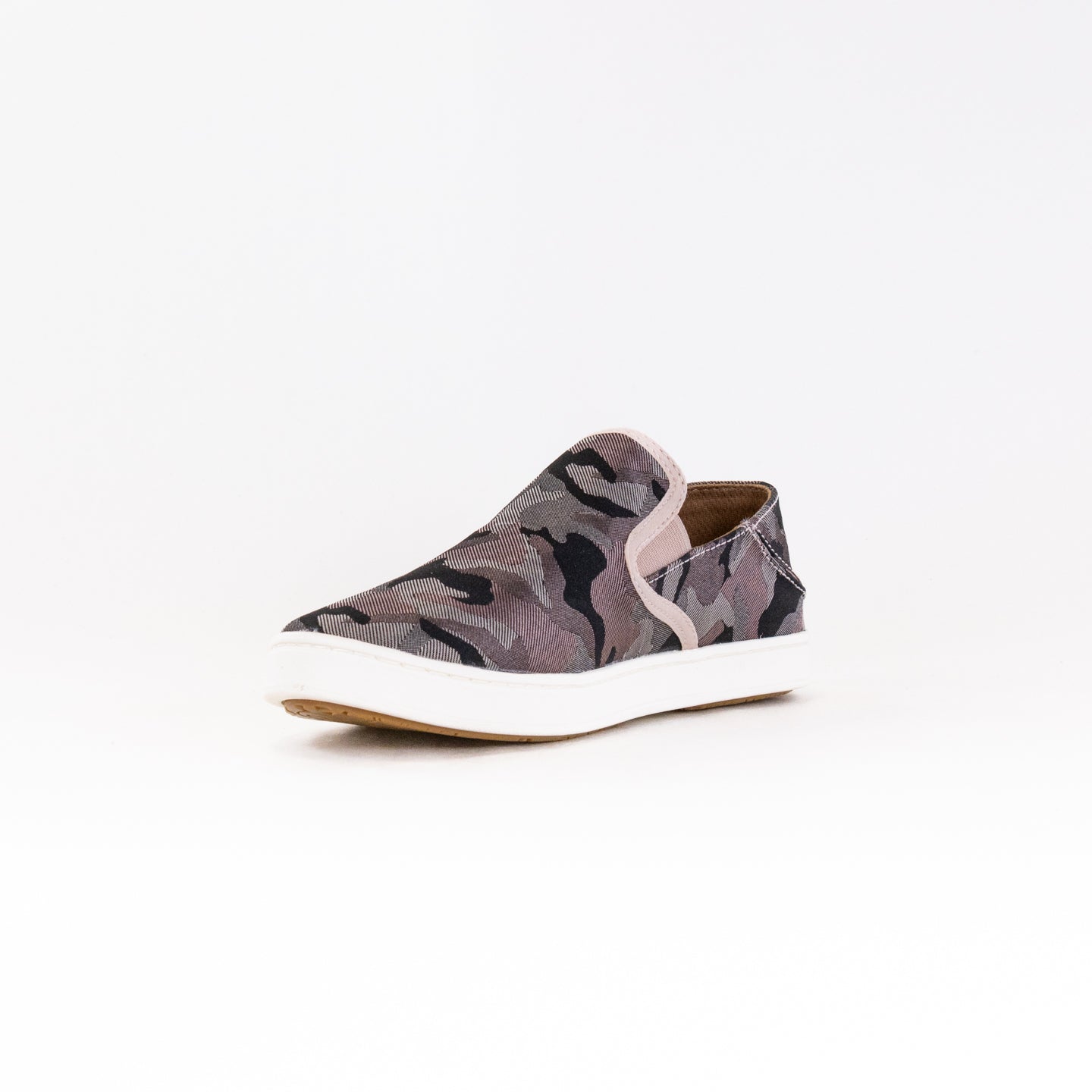Olukai Women's Pehuea Pa'i Slip-on Sneakers in Soft Pink/Camo