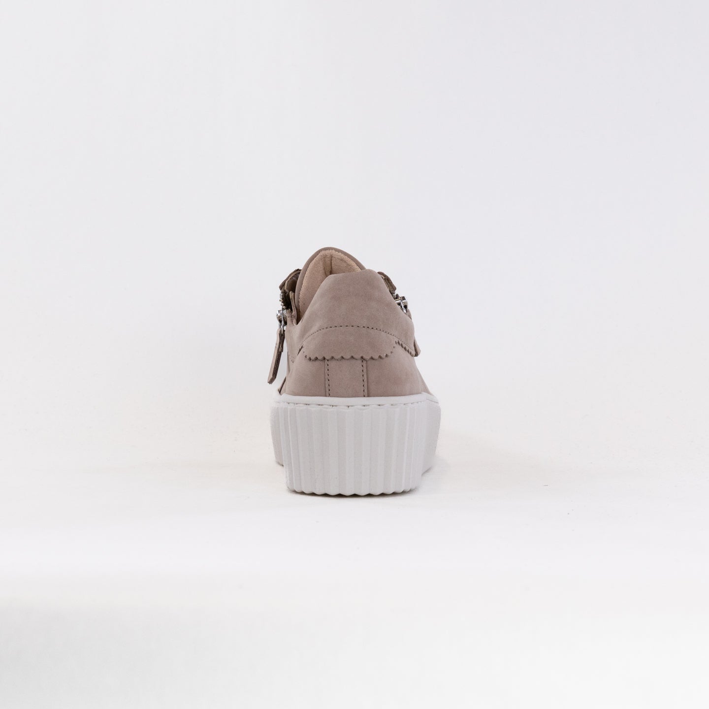 Gabor Women's Cream Platform Sneaker Model 43.200.21