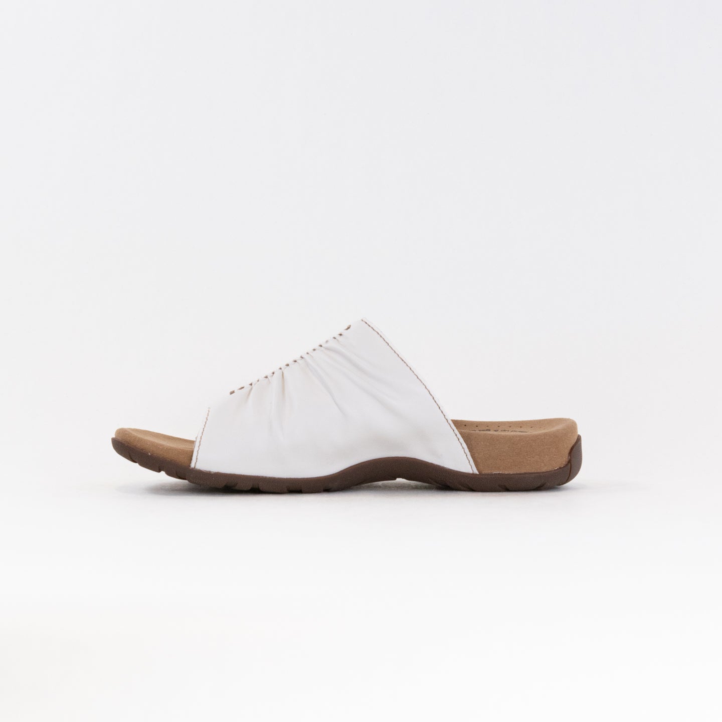 Taos Women's White Luxury Leather Gift 2 Sandals