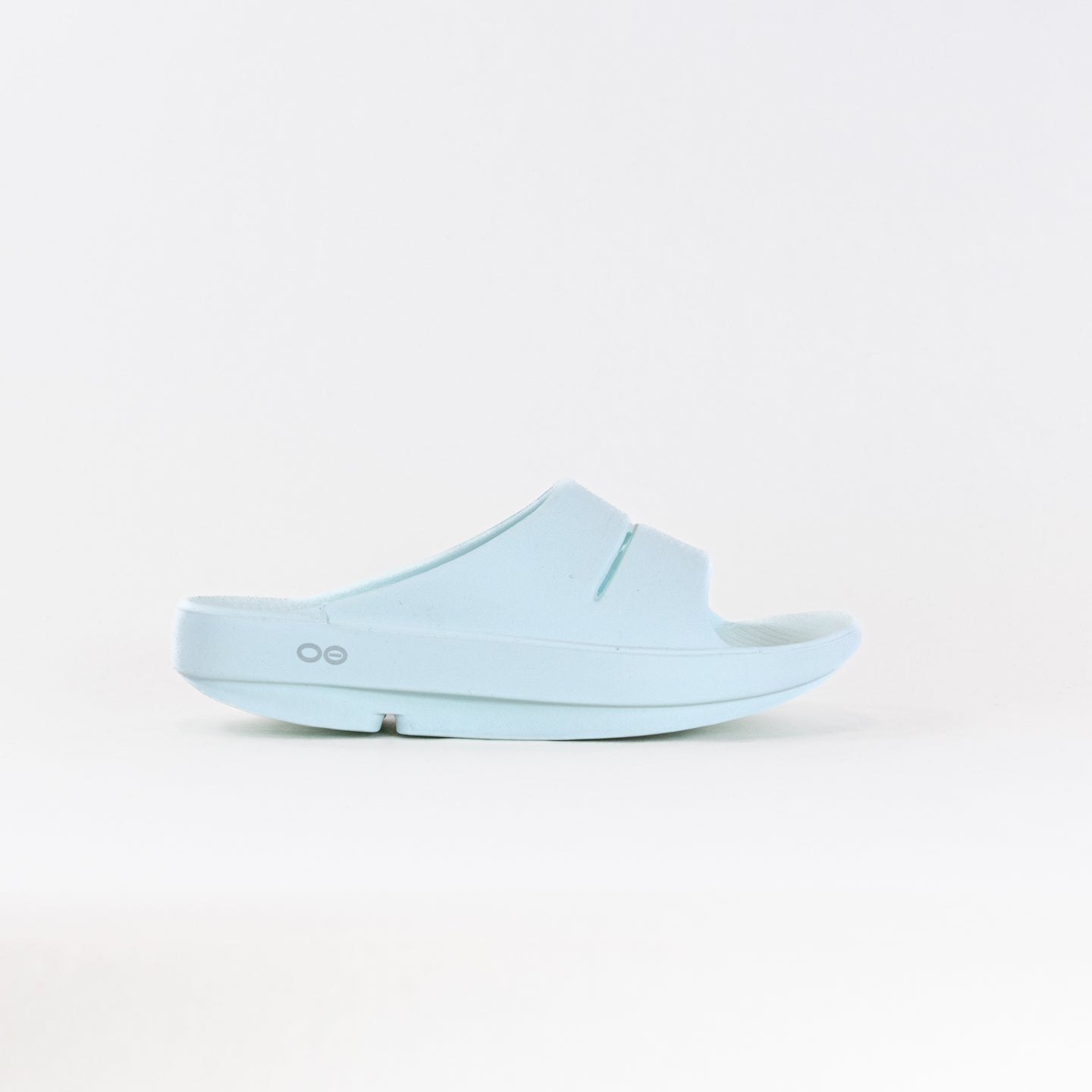 Women's Ice Colored OOFOS OOahh Slide Sandals - A Comfortable Footwear Option