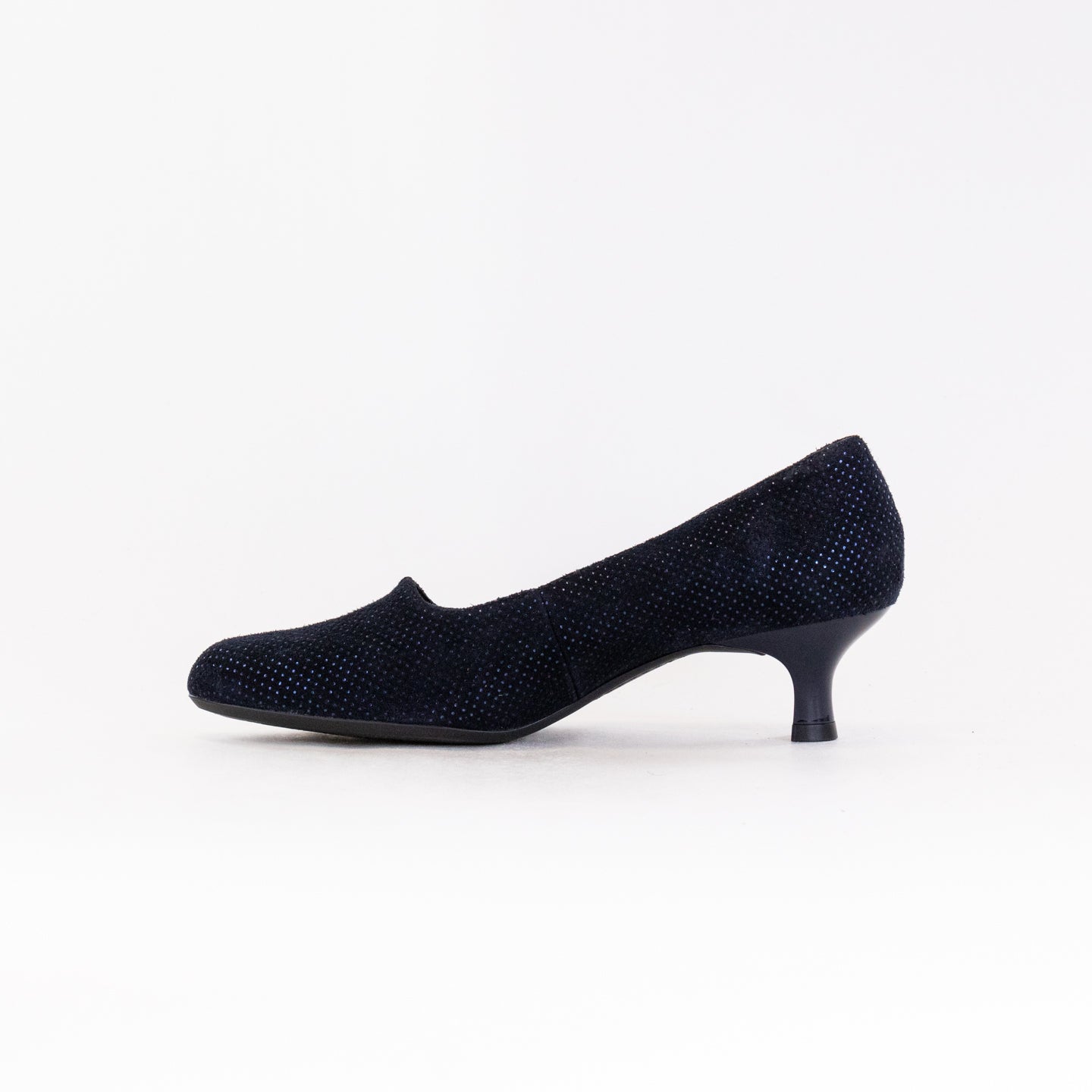 Women's Midnight Ara Kit - Elegant Kitten Heel Shoes