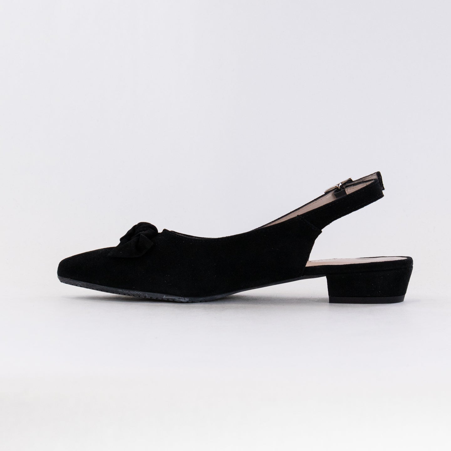 Women's Eric Michael Black Suede Melody Dressy Heels