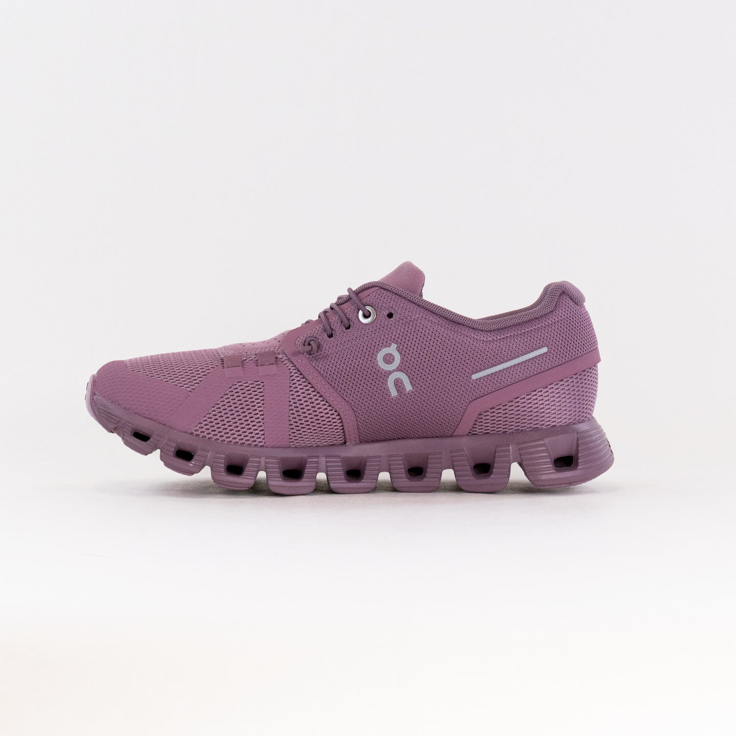 On Women's Cloud 5 Running Shoes - Fig/Quartz Colorway