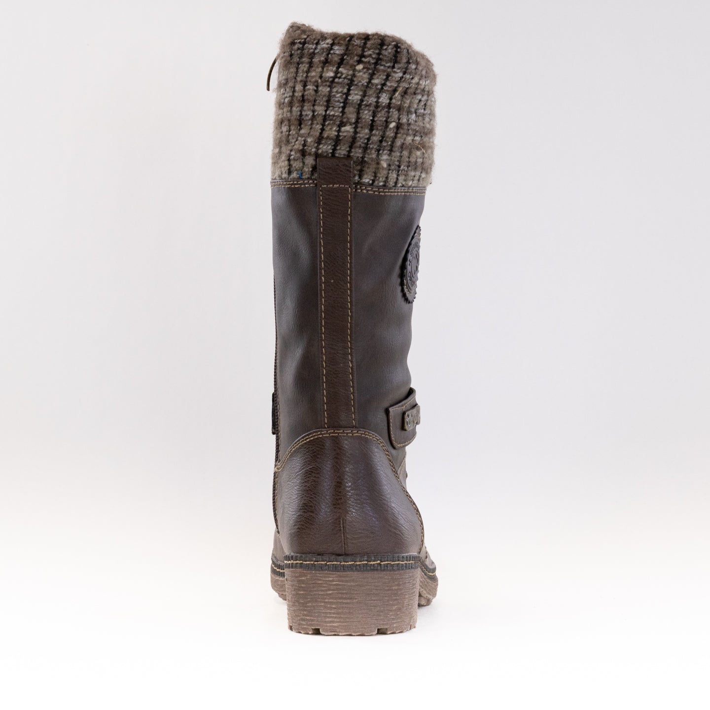 Women's Spring Step Ababi Taupe Water-Resistant Hiking Boots