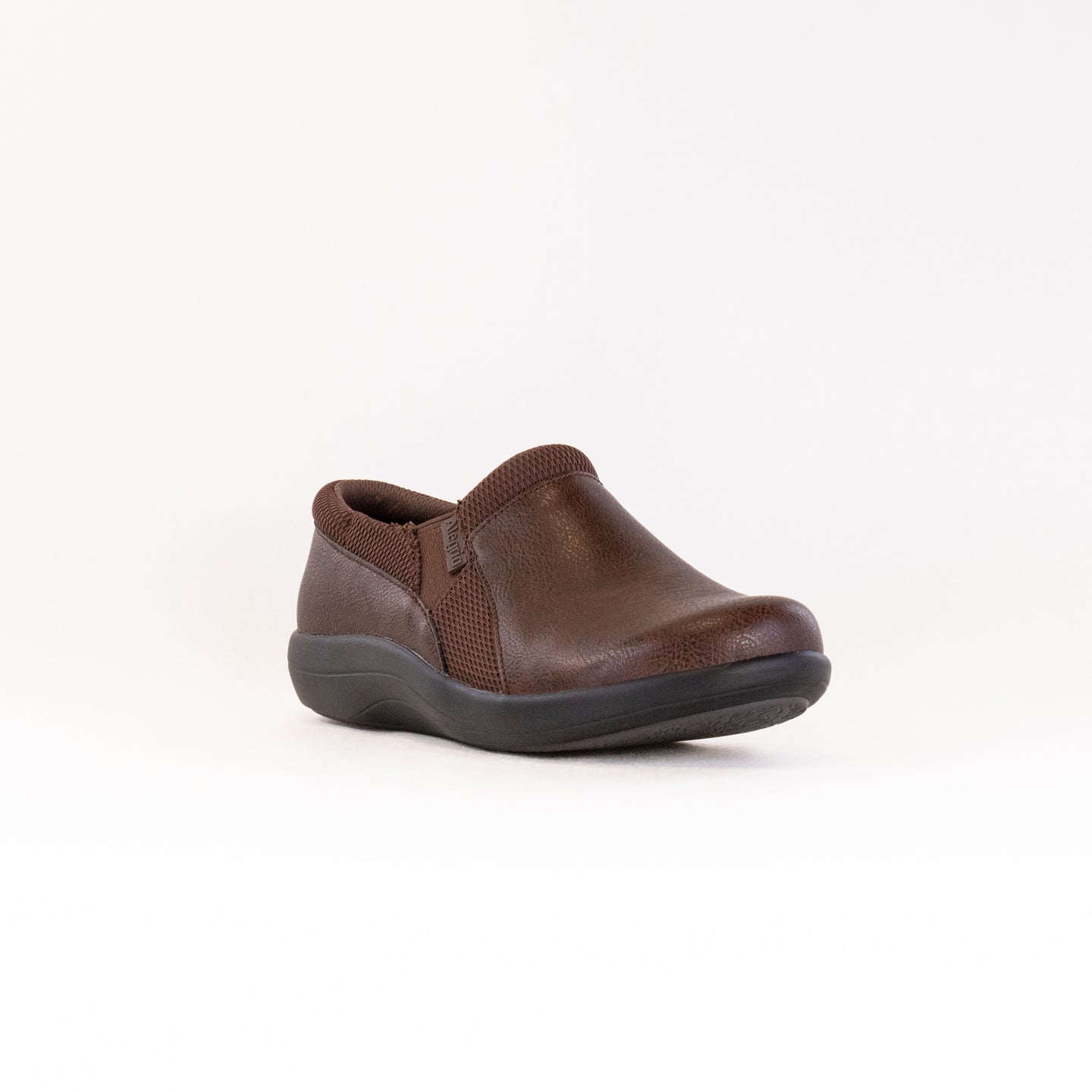 Women's Alegria Duette Casual Vegan Slip-On Shoes in Fudge Color