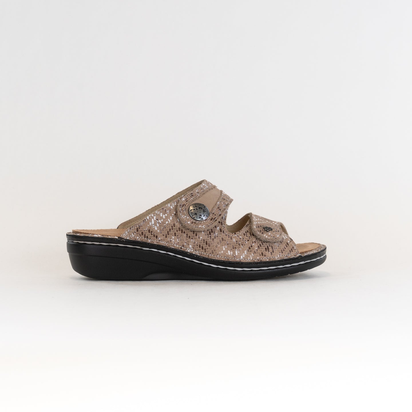 Finn Comfort Women's Mira Vimi in Sesame Color - Adjustable Straps