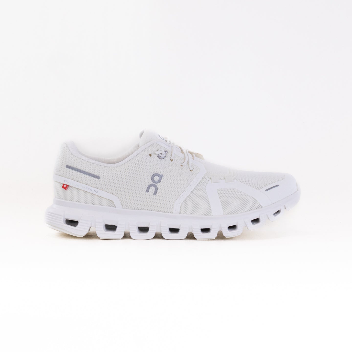Men's Running Shoes - On Cloud 6 in All - White Color