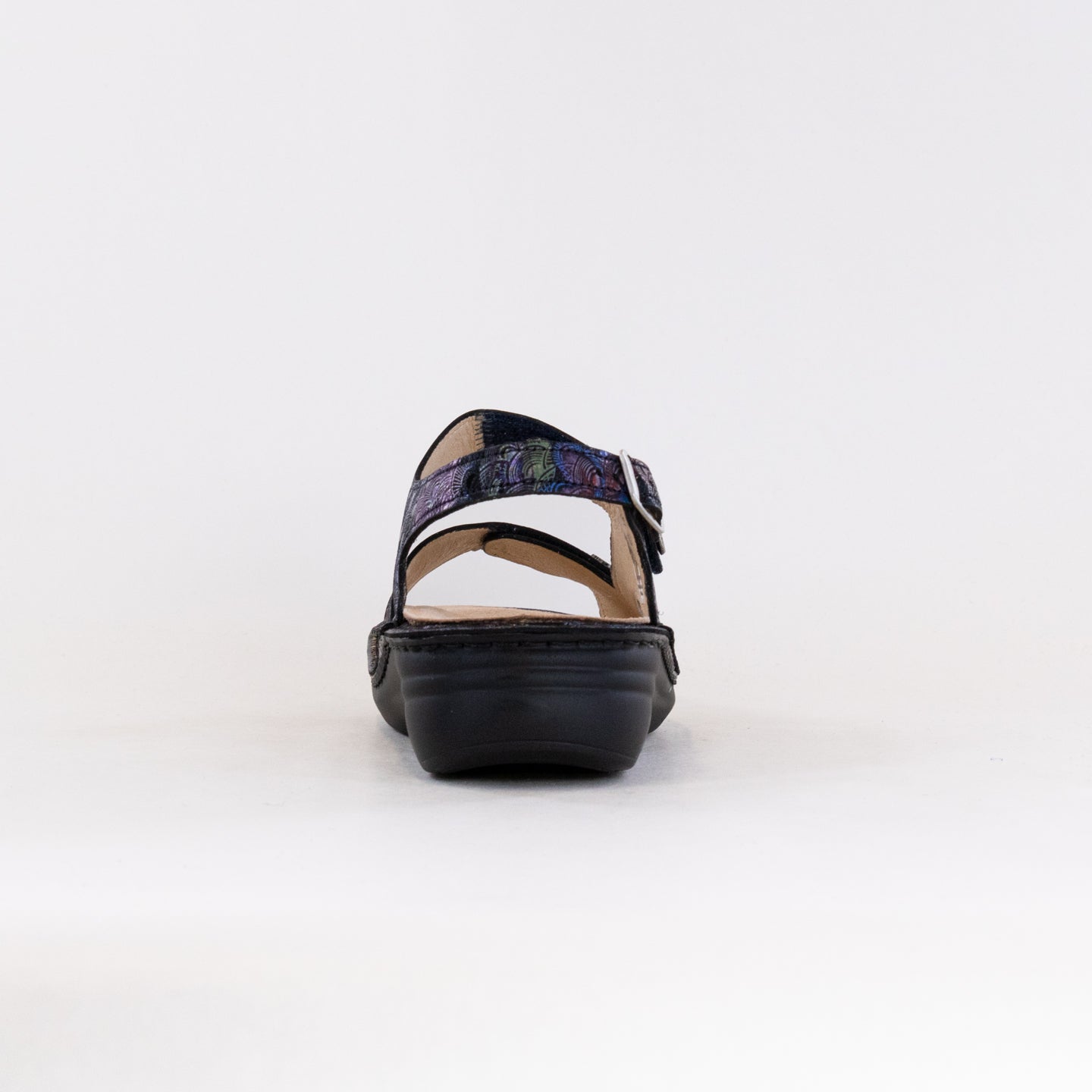 Finn Comfort Women's Irpino Dark Blue Barbuda Shoes