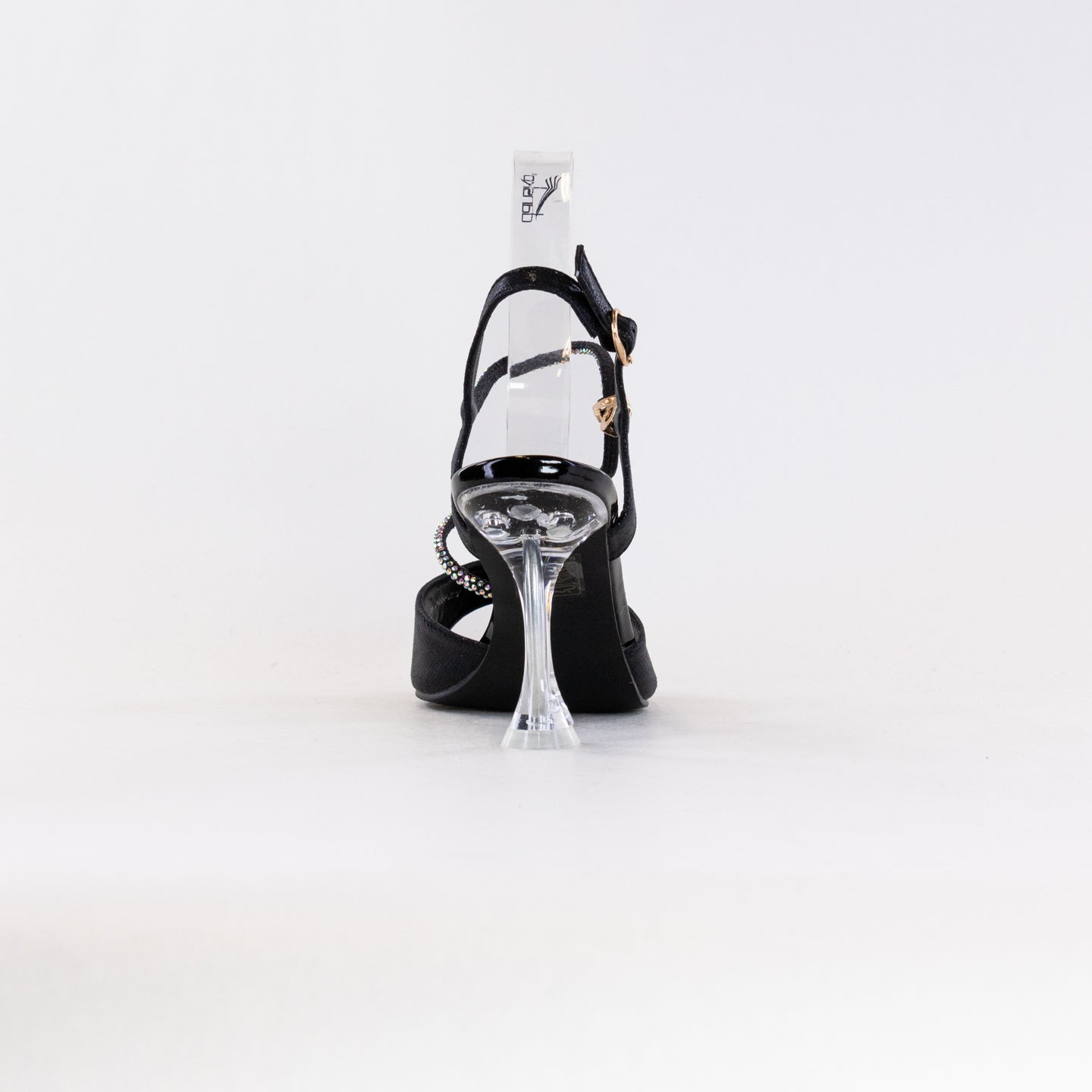 Stylish Women's Black Patrizia Tioanna Sandals - Elegant Open - Toe Back Strap Pumps