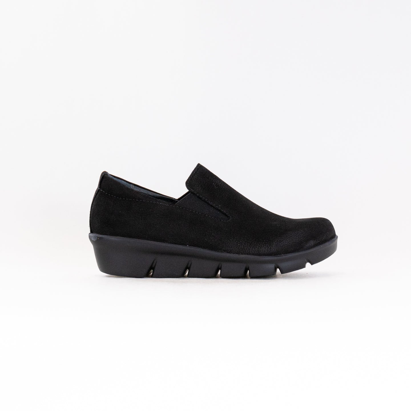 Wolky Women's Mesita - Black Vintage Nubuck Shoes