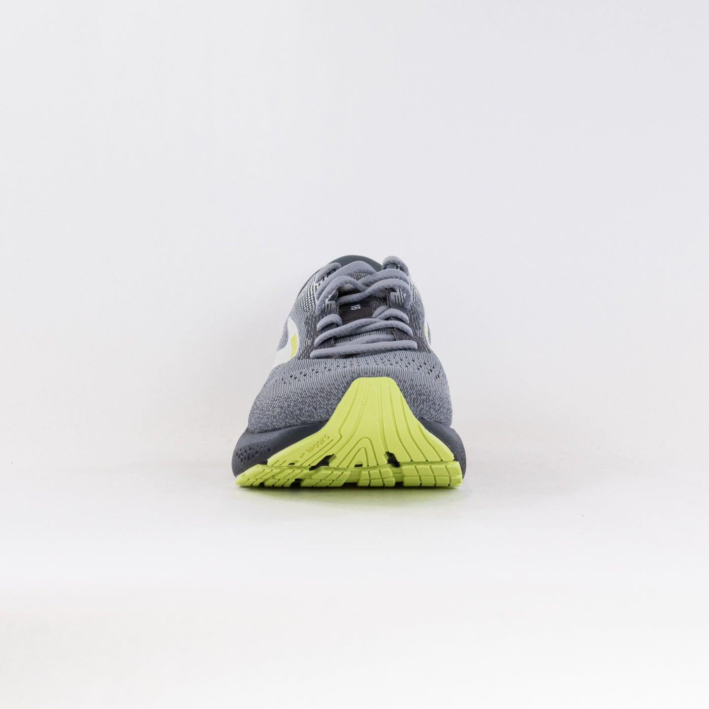 Men's Brooks Ghost 16 Running Shoes in Primer, Grey and Lime