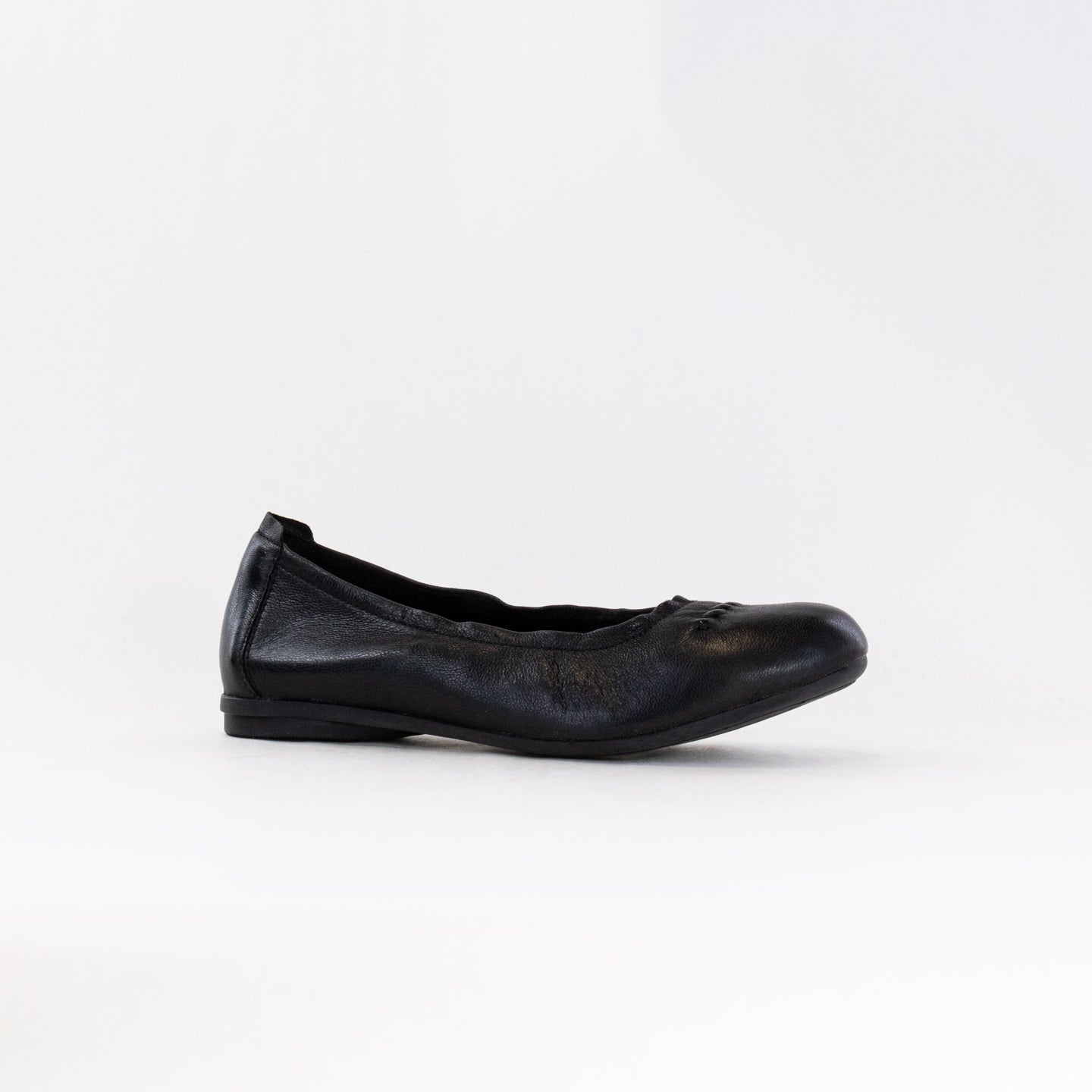 Women's Clarks Rena Hop - Stylish Black Leather Flats