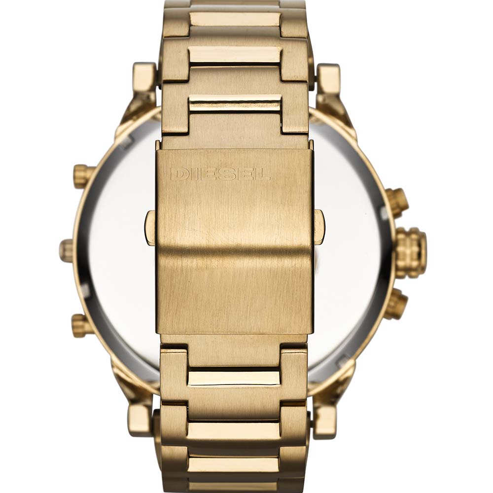 Diesel Men's 2.0 Mr Daddy Gold Stainless Steel Watch DZ7333