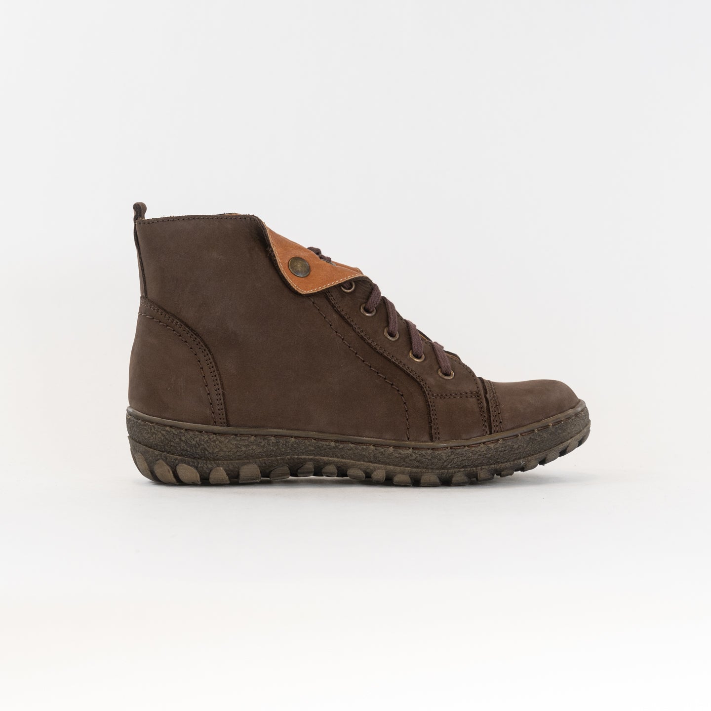 V-Italia 1041 Kiki Women's High-Top Shoes in Brown/Camel