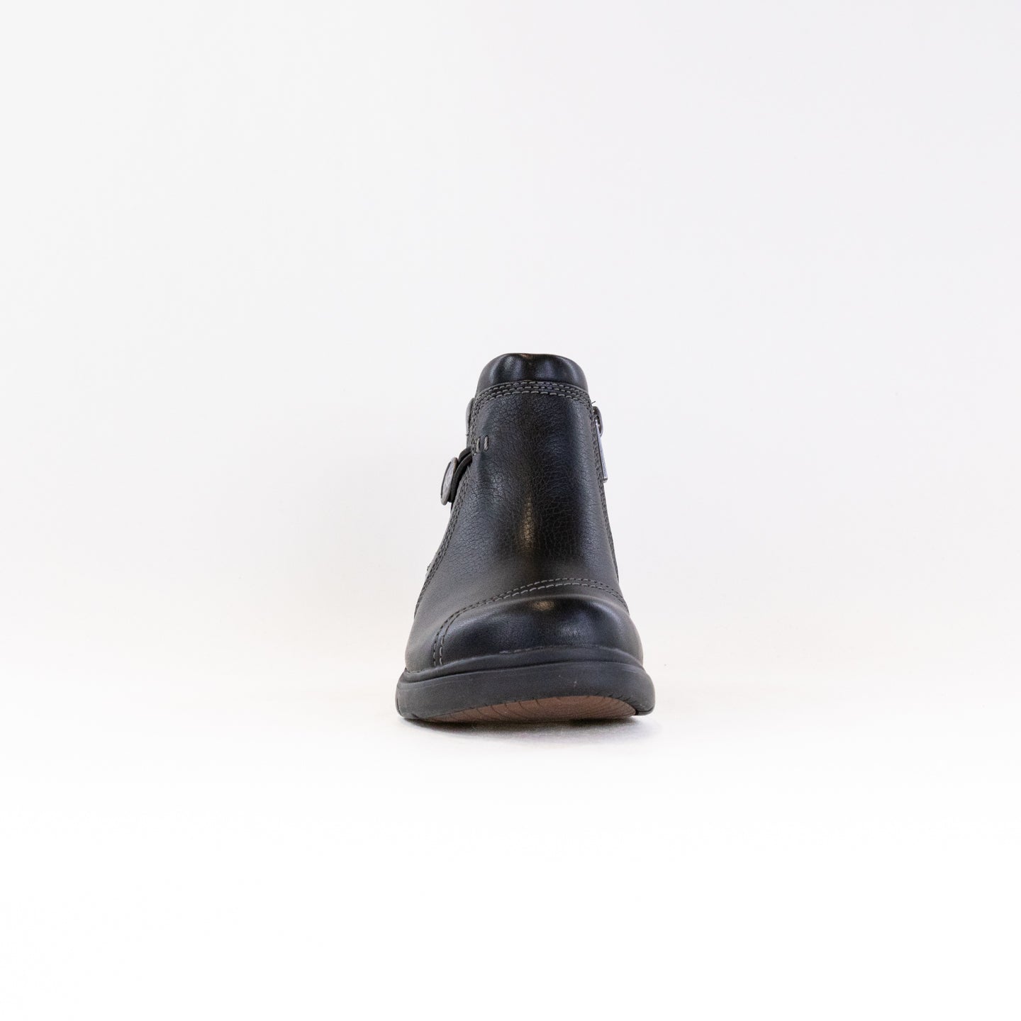Women's Clarks Certina Joy Classic Black Leather Boots