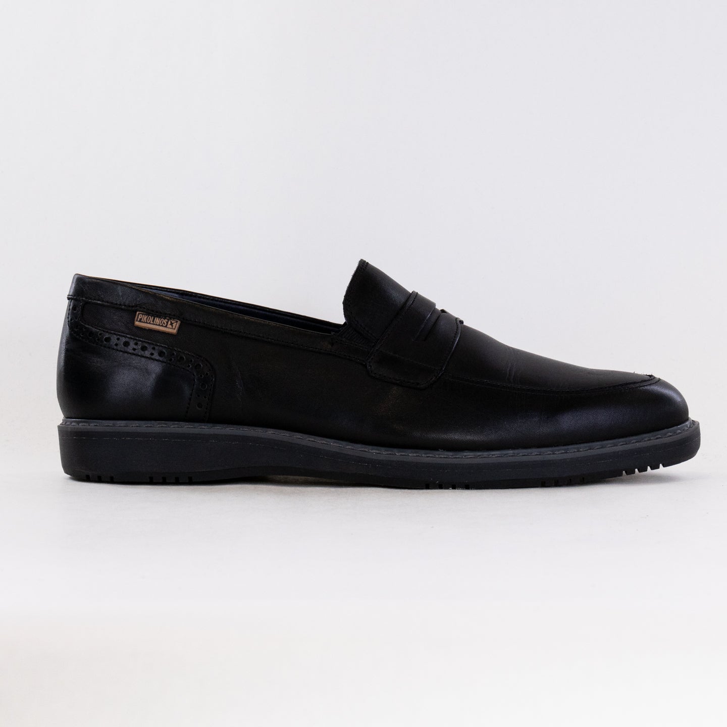 Men's Black Pikolinos Ávila M1T - 3205 Stylish Leather Dress Shoes