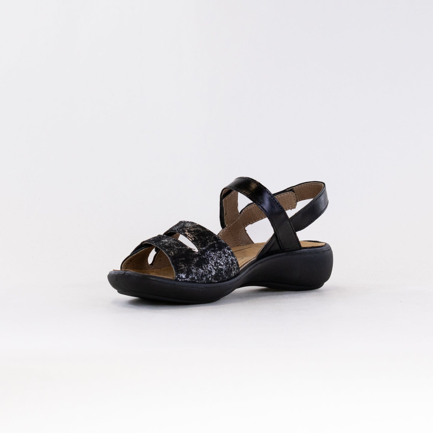 Romika Ibiza 86 Women's Black Sandals - Jamaika Style
