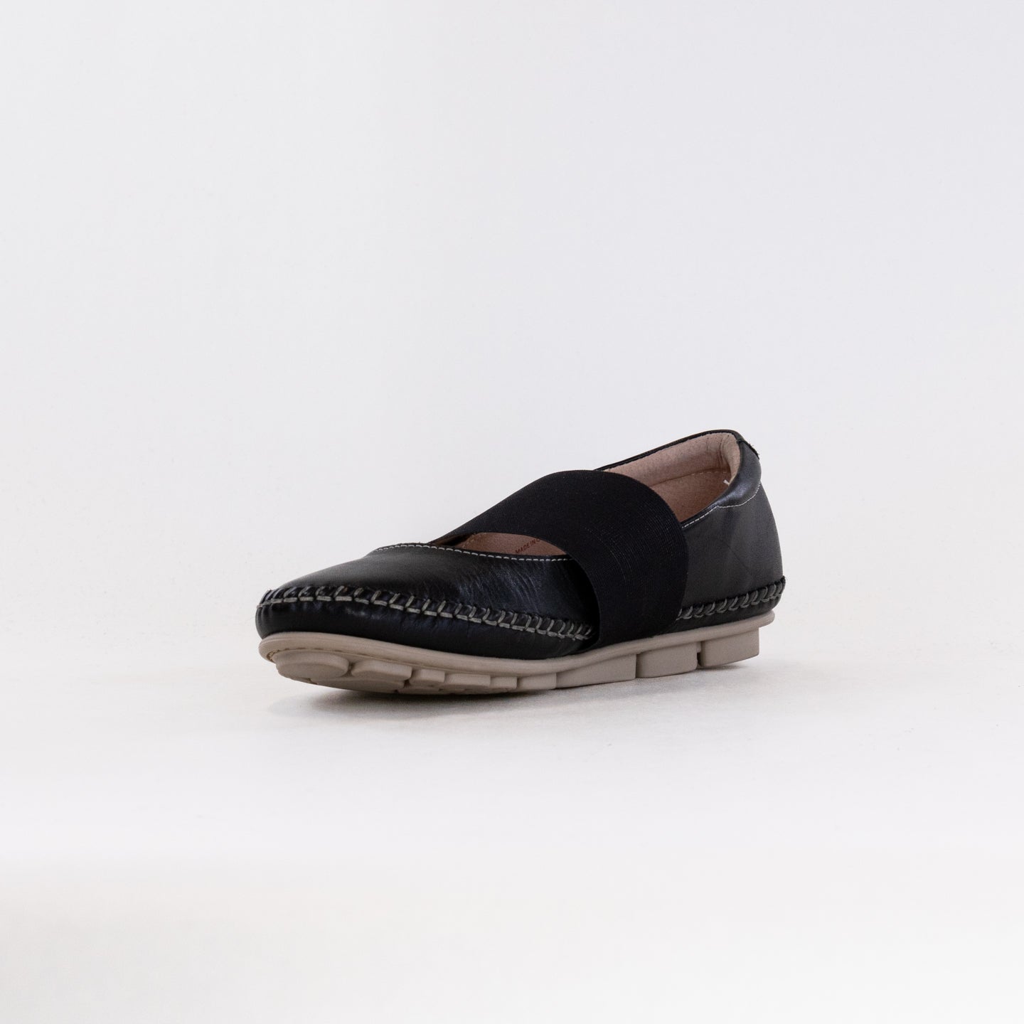 Pikolinos Women's Riola Elastic Black Ballet Flats - Ultra - Comfortable Footwear