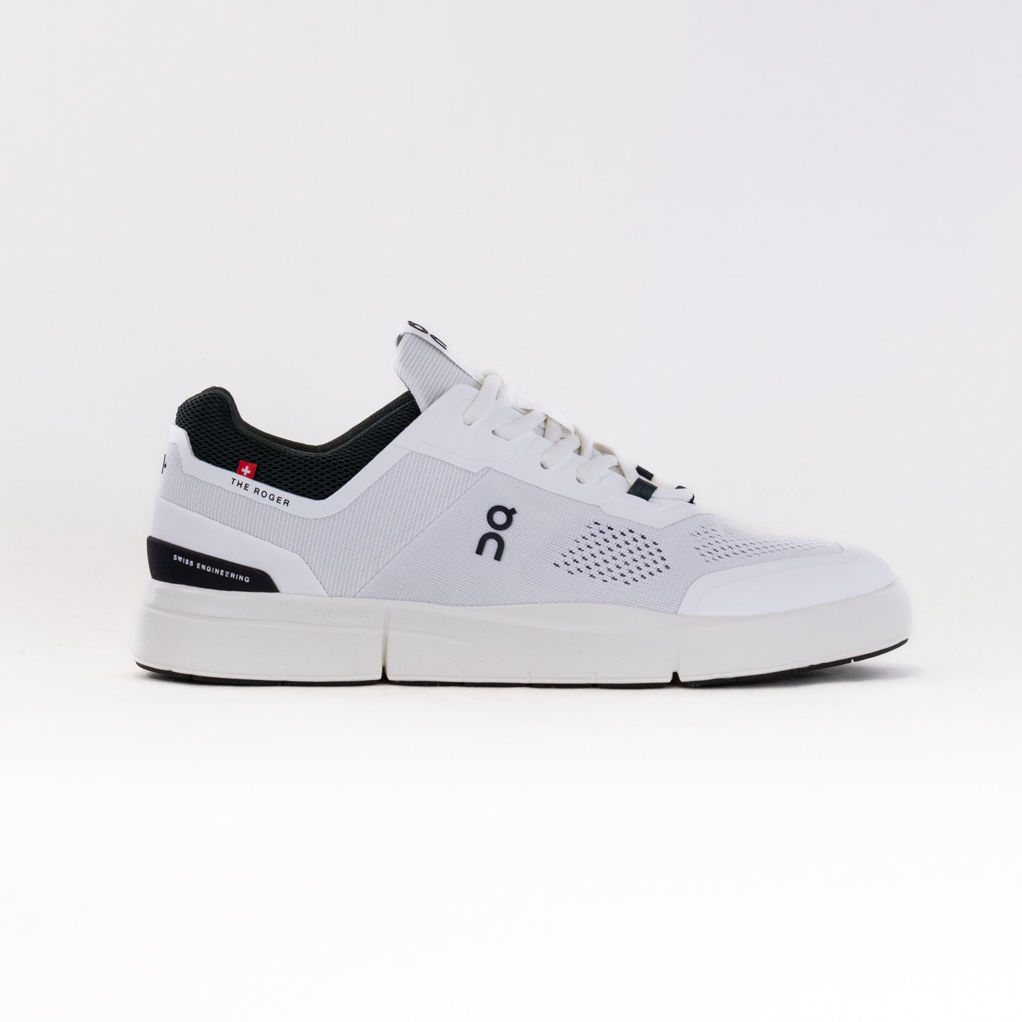 Men's On The Roger Spin - White/Jungle: Sporty & Comfortable Sneakers