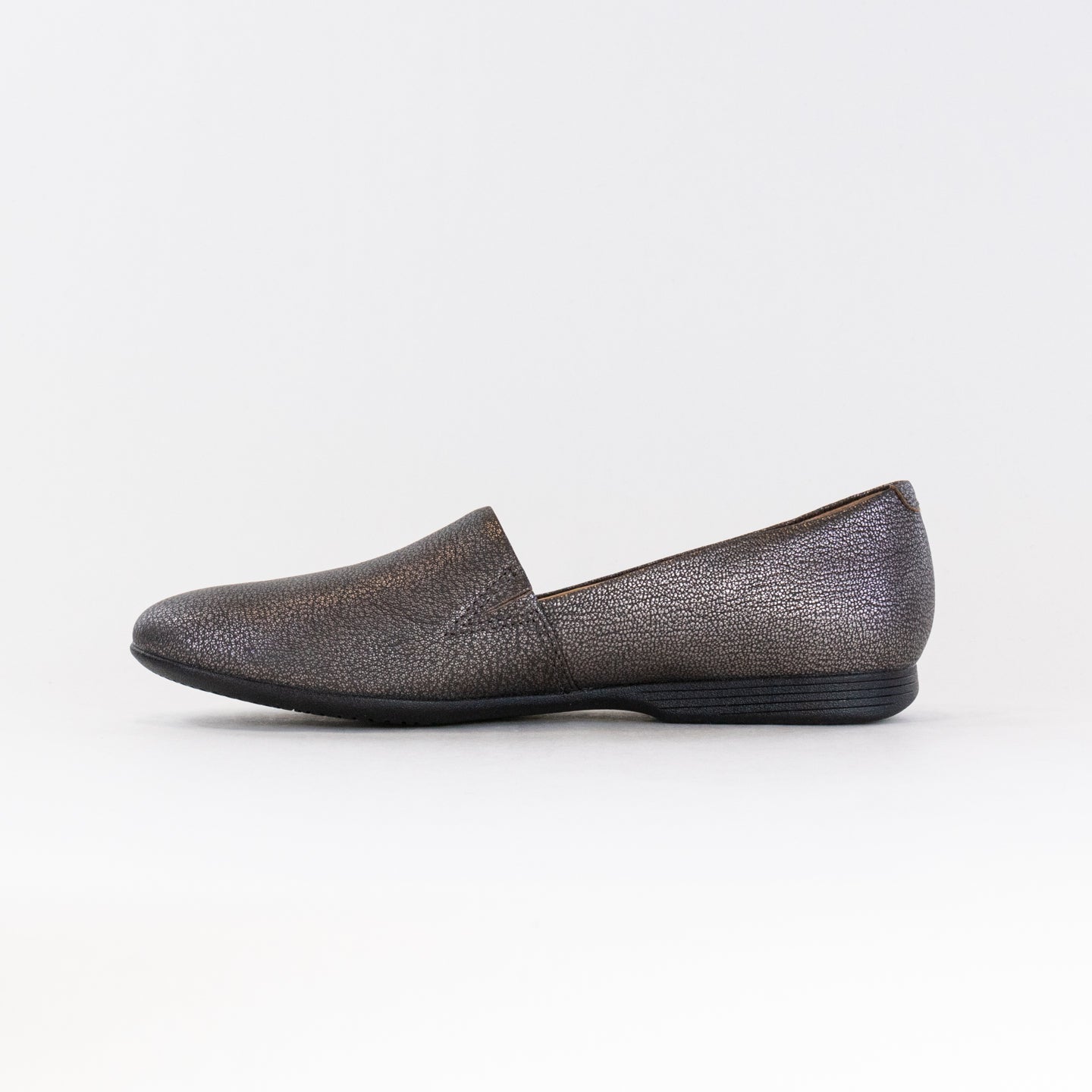 Dansko Women's Larisa Flat Shoes in Pewter Metallic