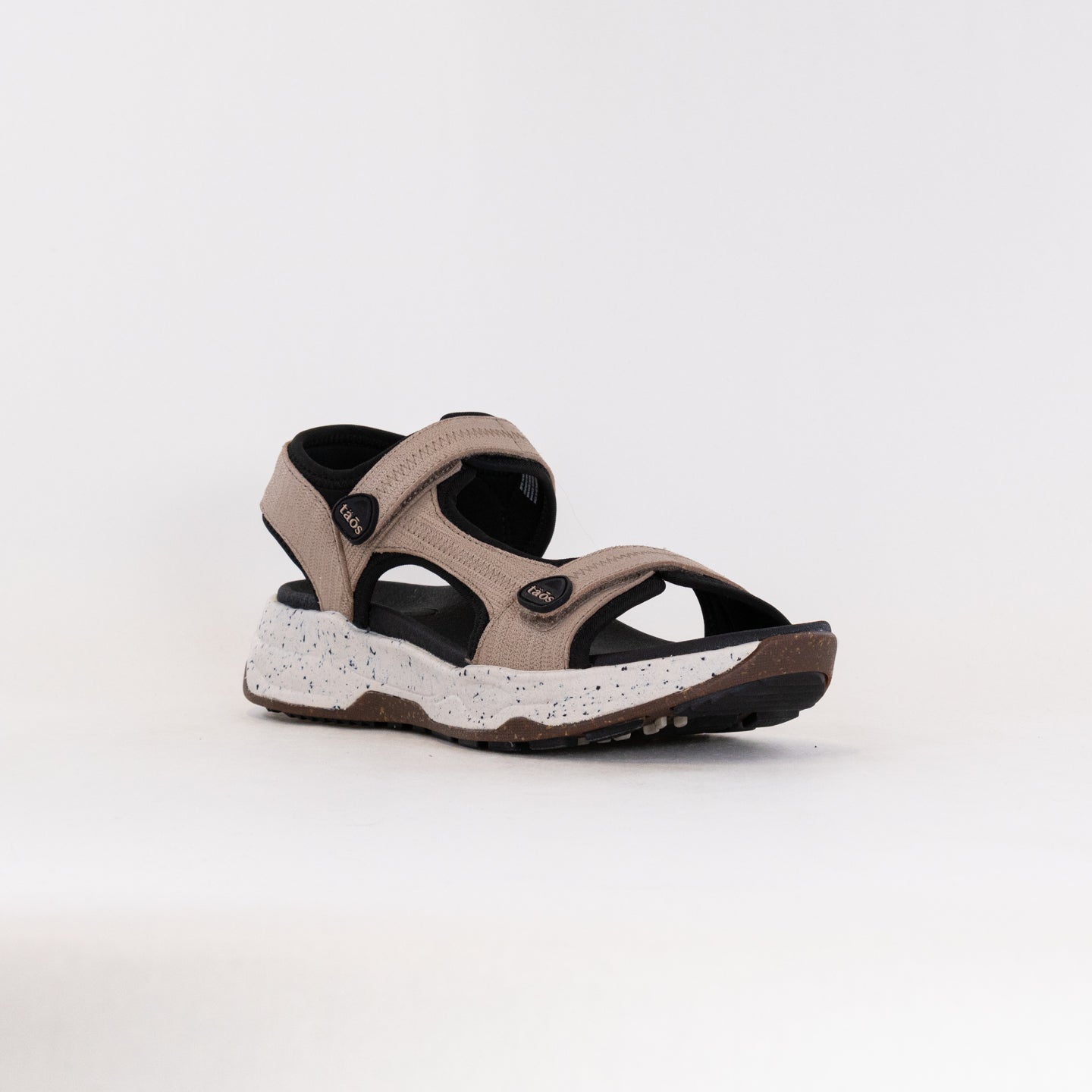 Taos Women's Super Side Natural Embossed Sandals - Ideal for Outdoor Fun