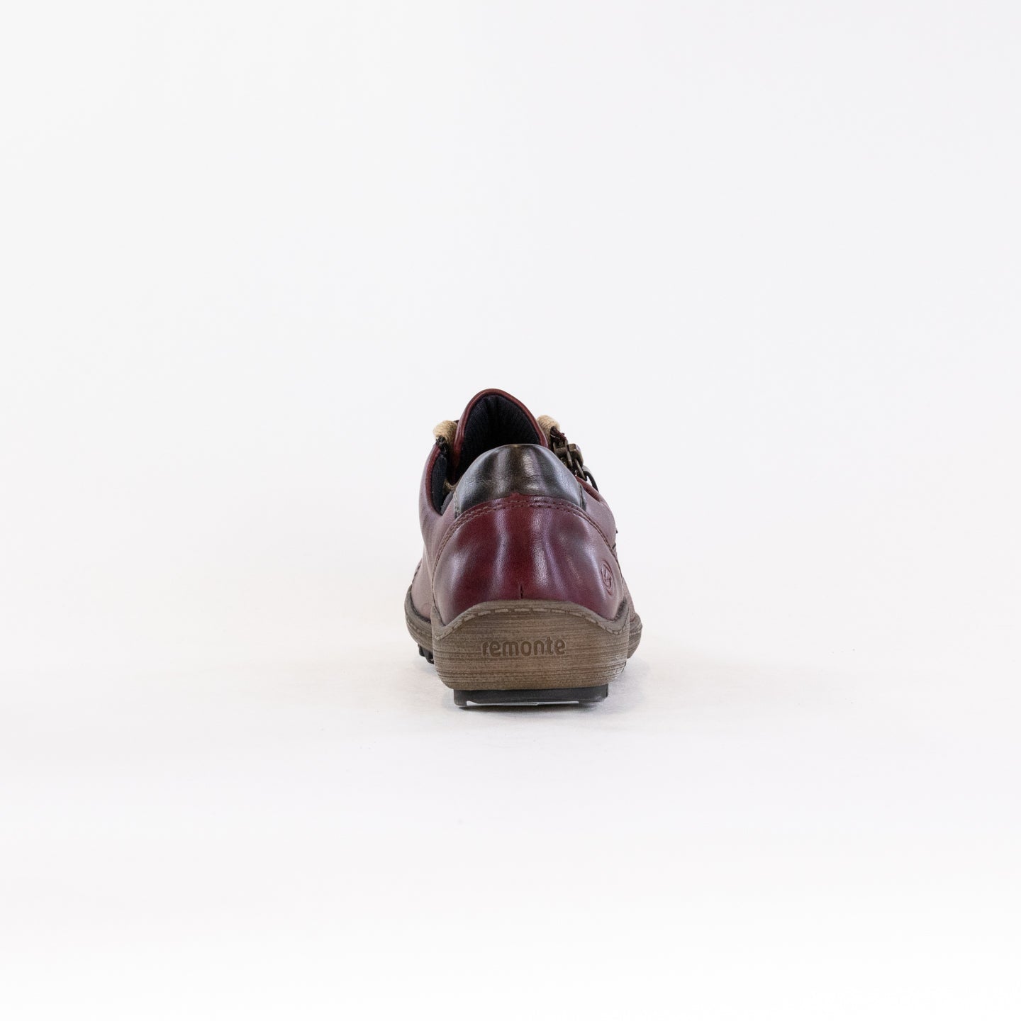 Women's Red Combi Remonte Liv 40 Stylish Lace - Up Shoes