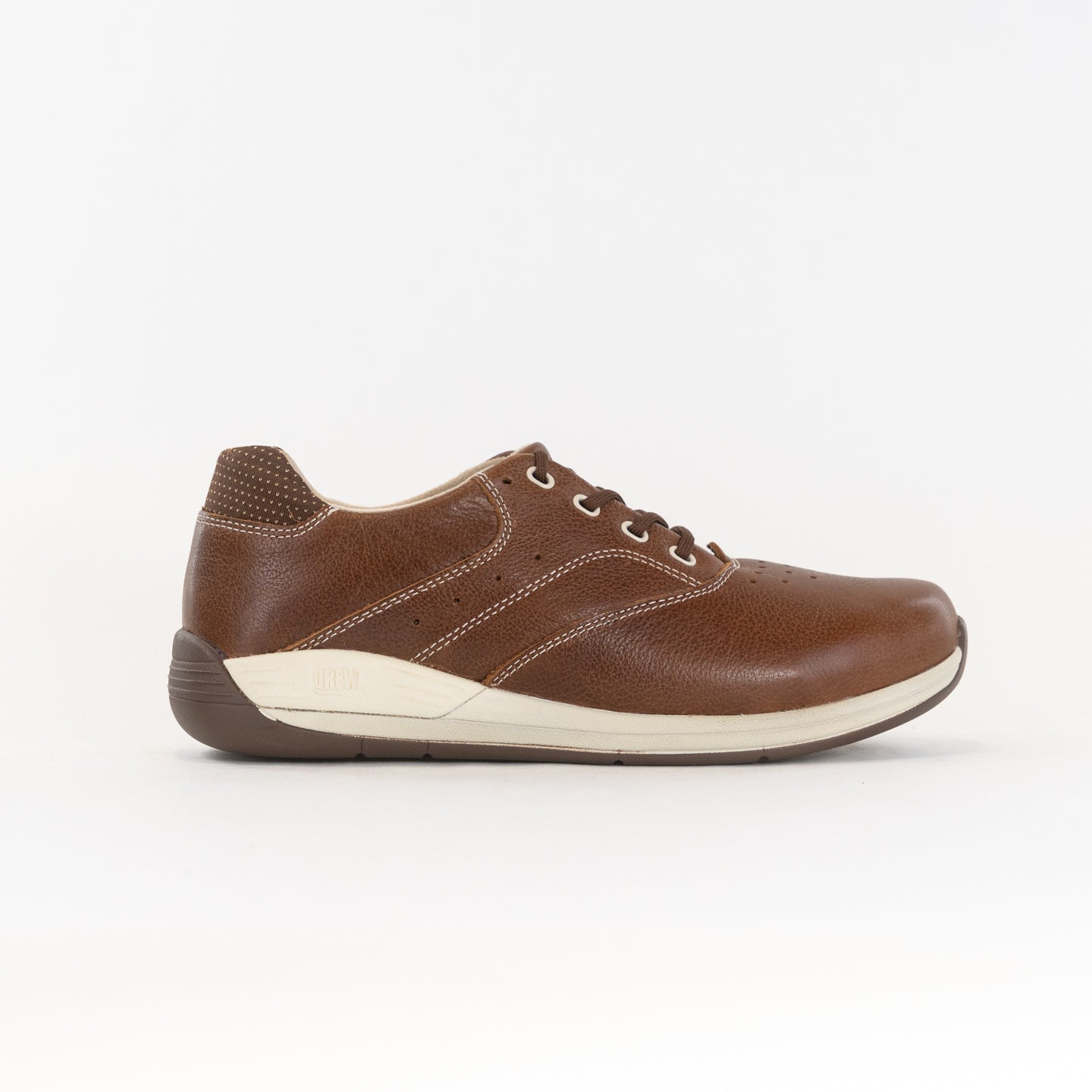 Women's Camel Leather Drew Tour Oxford Shoes