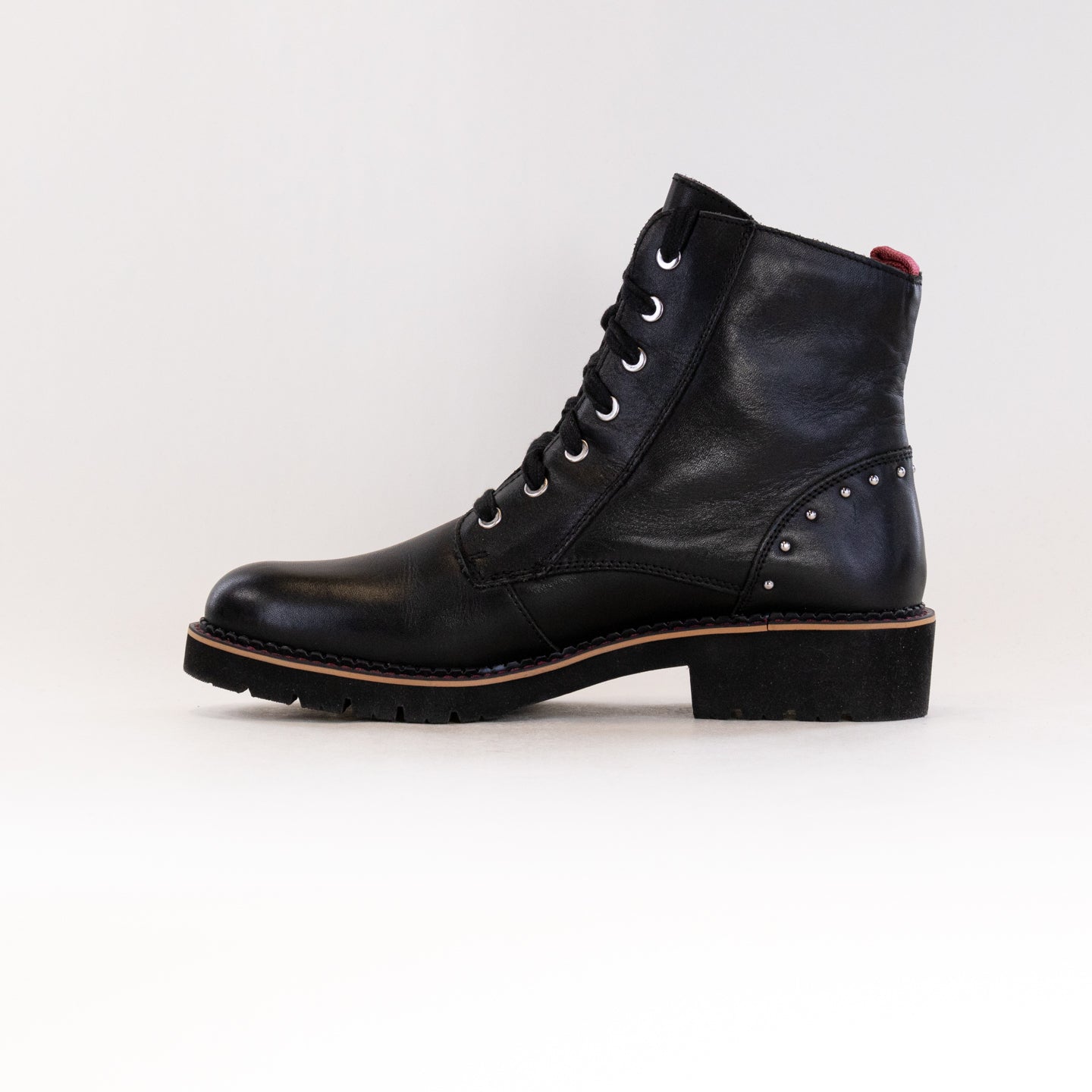 Pikolino Women's Vicar W0V - 8610 Black Ankle Boots with Light - weight Nonslip Soles