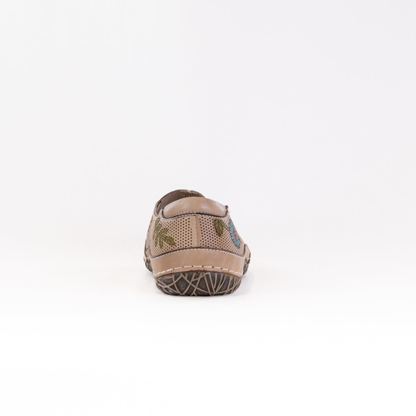 Spring Step L'Artiste Women's Libora - Delite Beige Multi Hand - Painted Slip - On Shoes