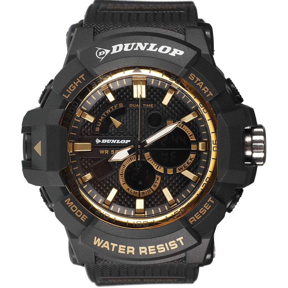 Dunlop DUN295-G01 Stylish Multi-Function Sports Watch for Active Life