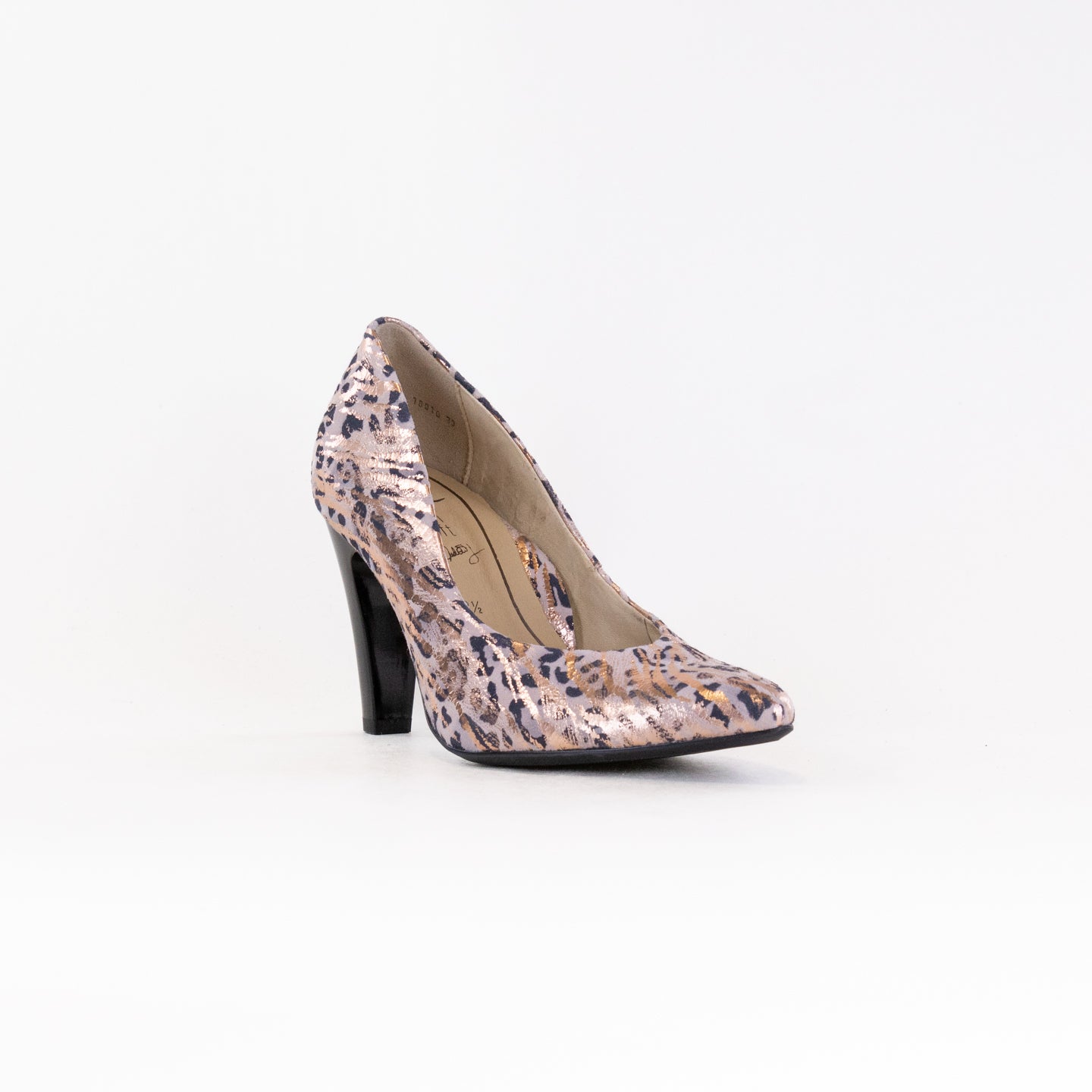 Women's Ara Franziska High - Heel Pumps with Safari - Style Print