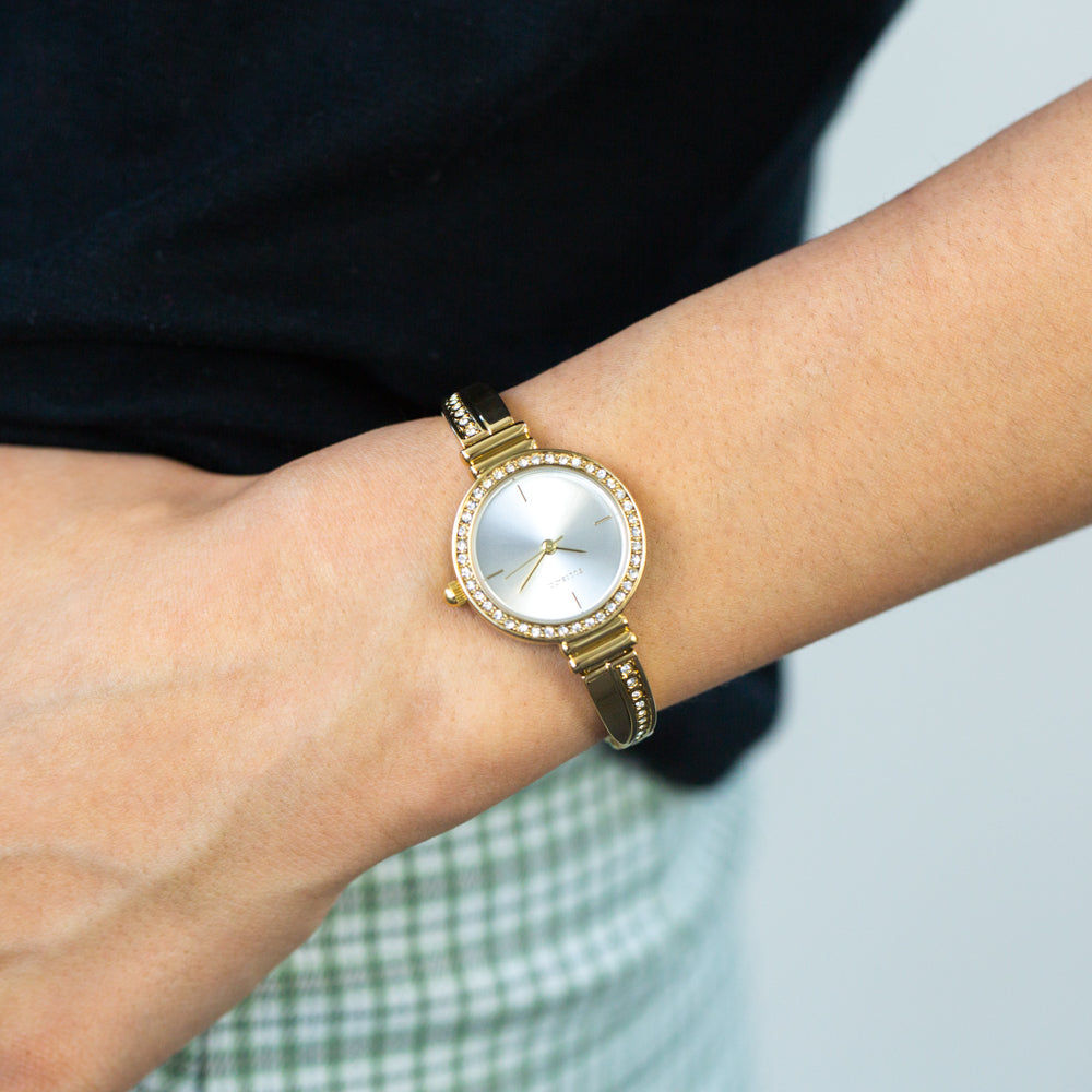 Ellis & Co Erika Gold Plated Women's Elegant and Versatile Watch