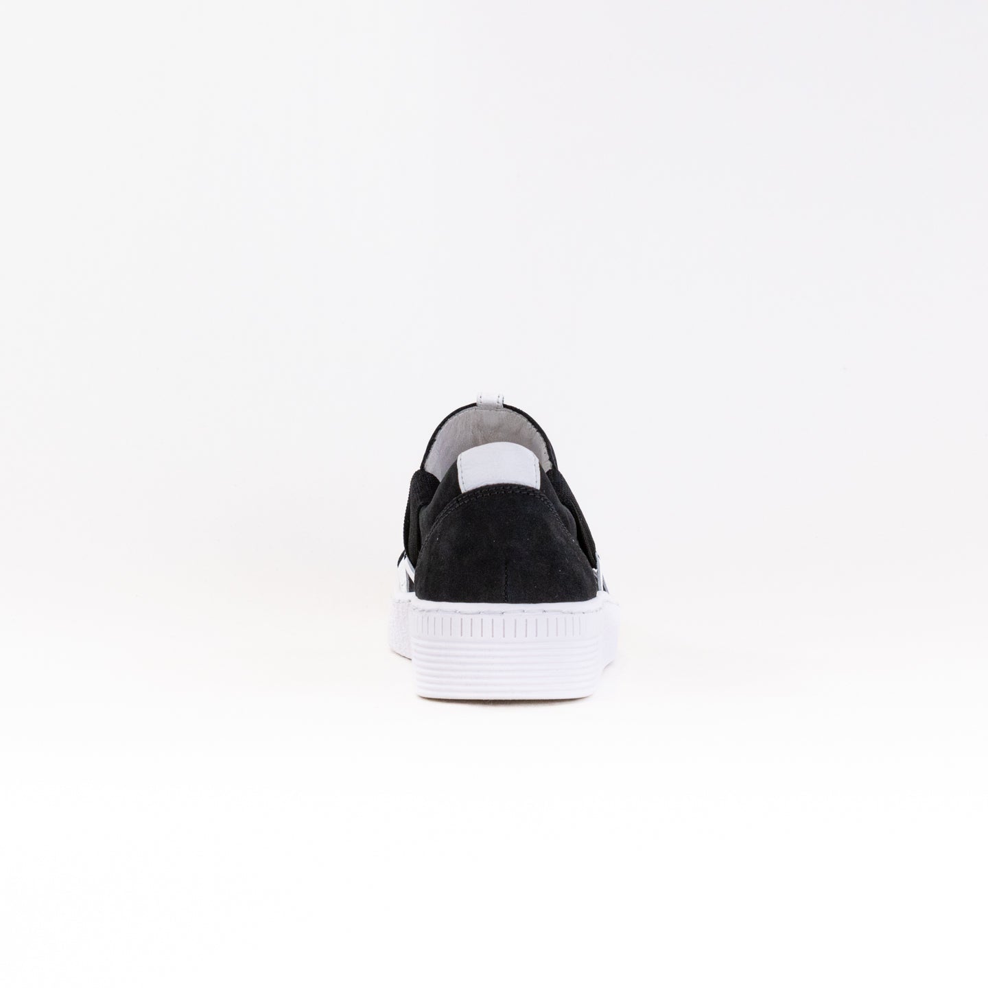 Gabor A1 Black Women's Casual Nubuck Sneaker with Comfort Insoles